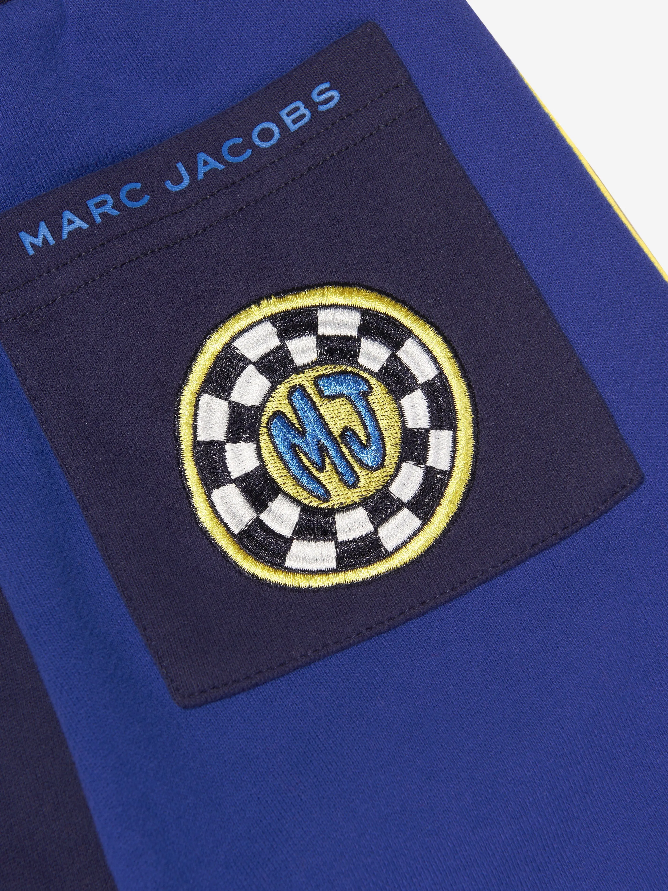 MARC JACOBS Boys Zweifarbige Jogginghose in Marineblau