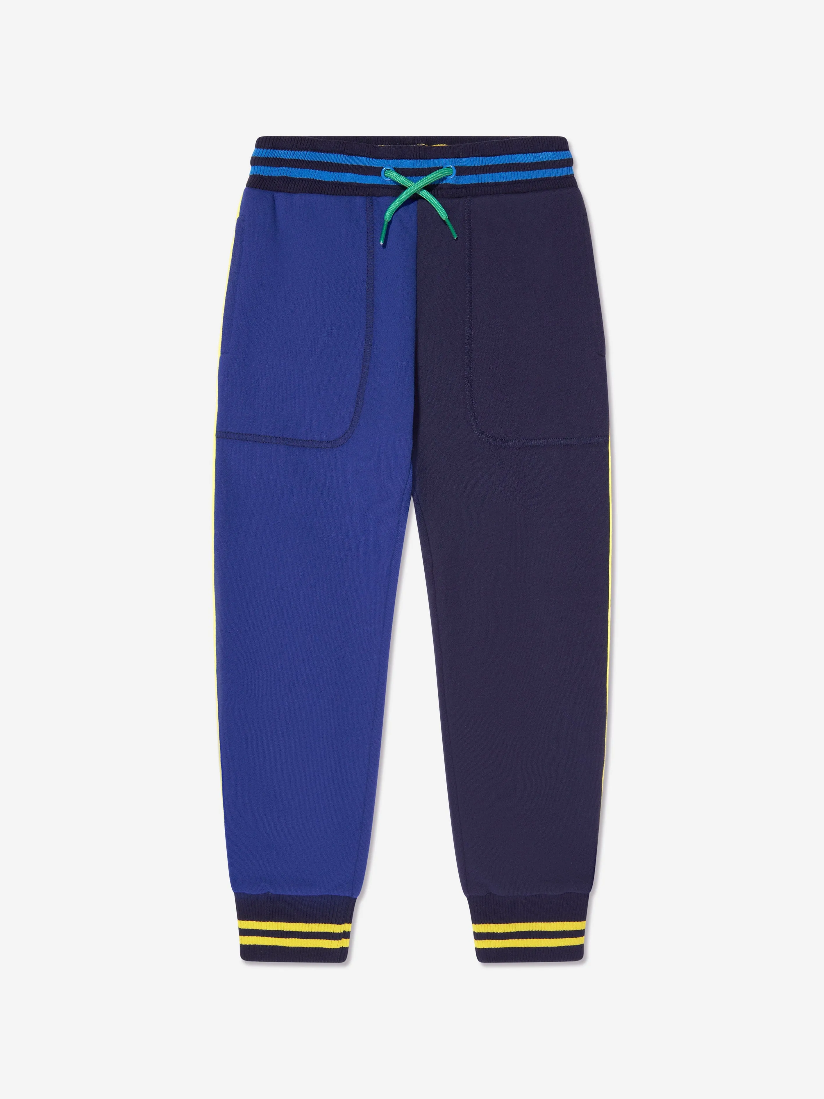 MARC JACOBS Boys Zweifarbige Jogginghose in Marineblau