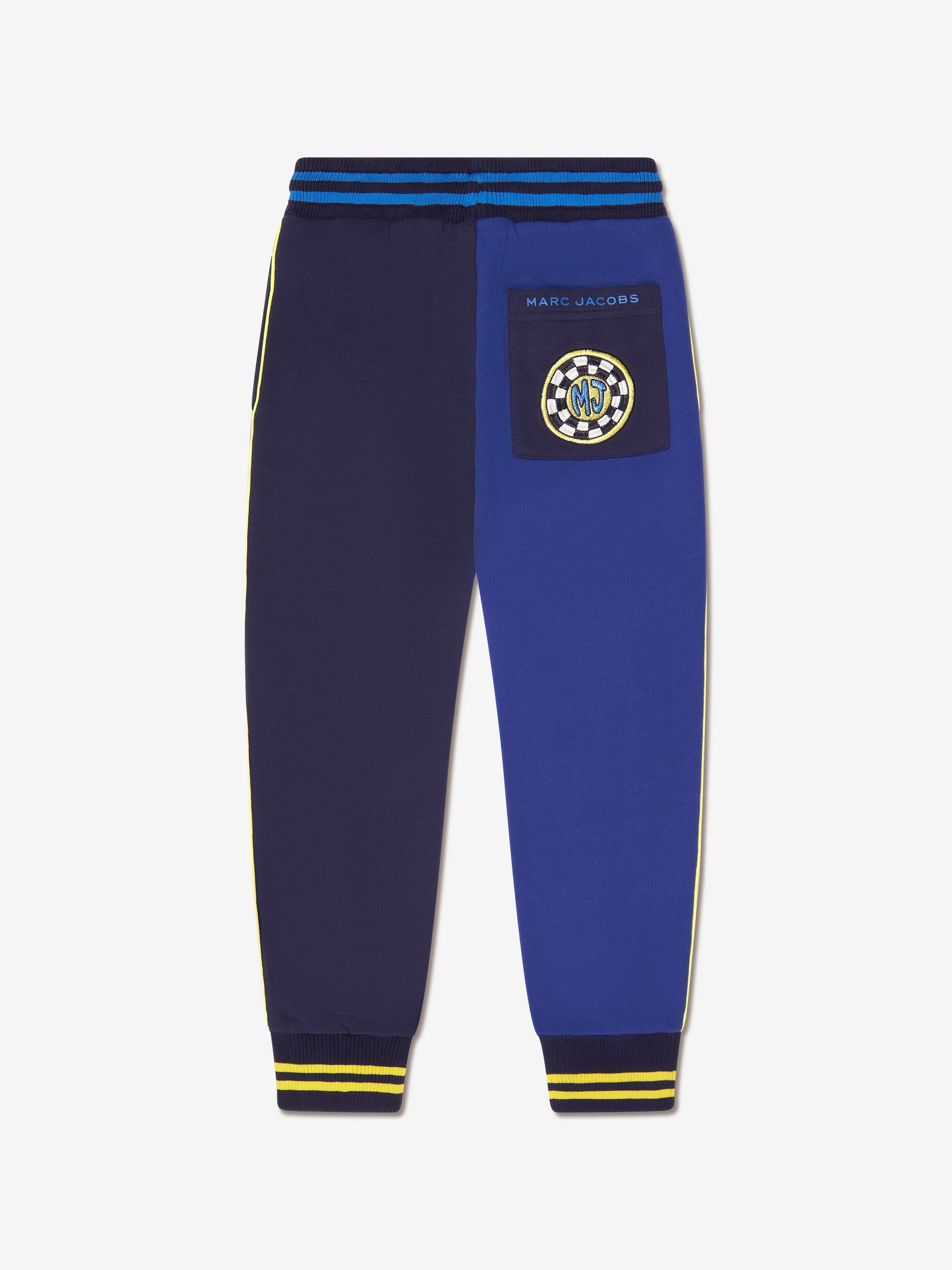 MARC JACOBS Boys Zweifarbige Jogginghose in Marineblau