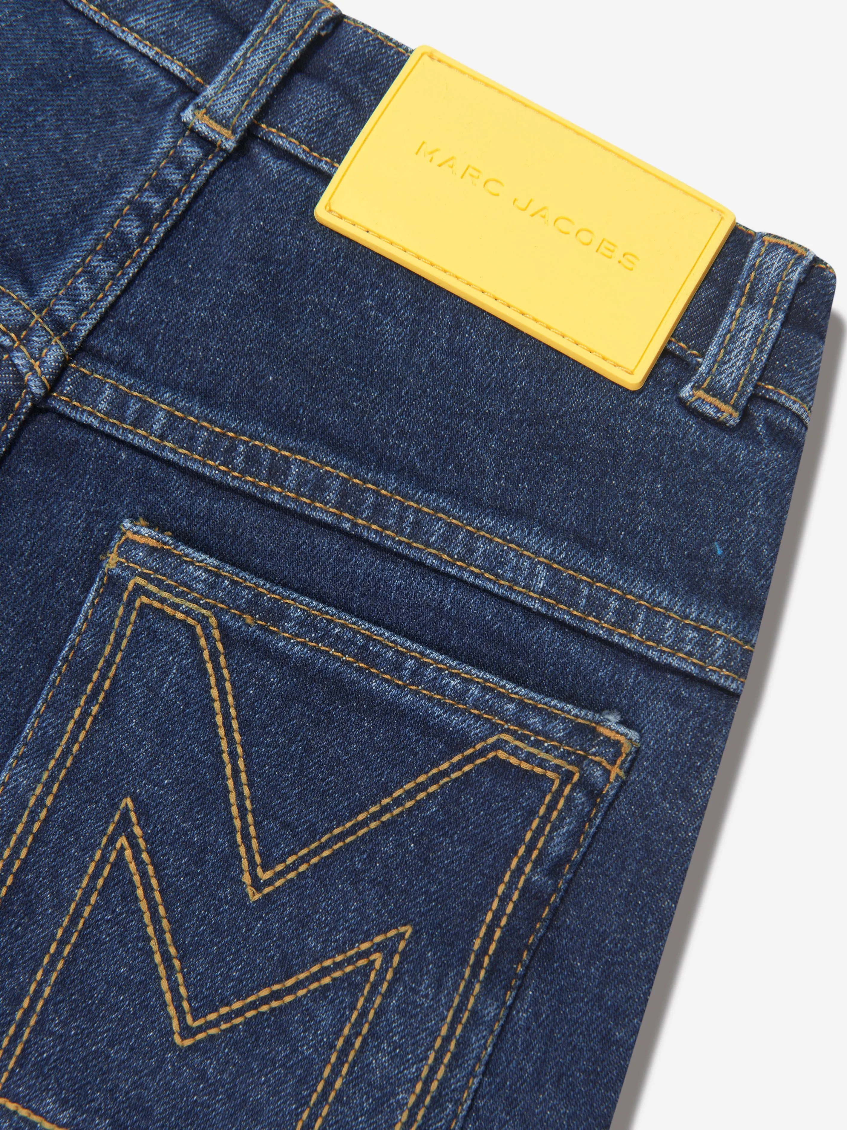 MARC JACOBS Boys Denim Bermuda Shorts in Blau