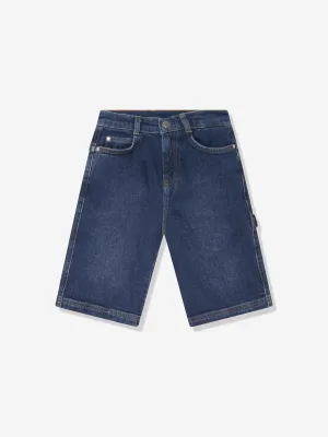 MARC JACOBS Boys Denim Bermuda Shorts in Blau