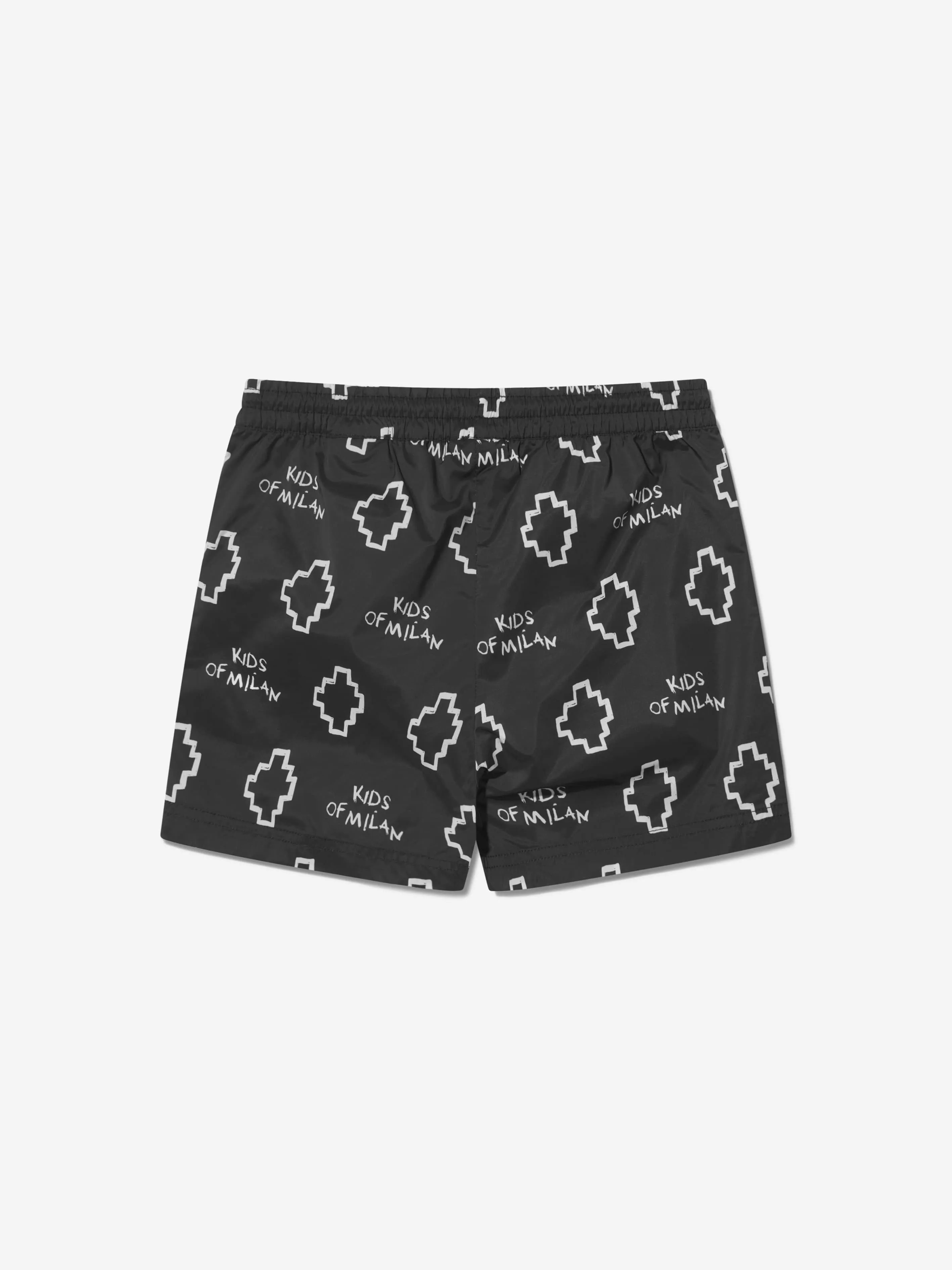 Marcelo Burlon Bademeister-Shorts mit Logo-Print
