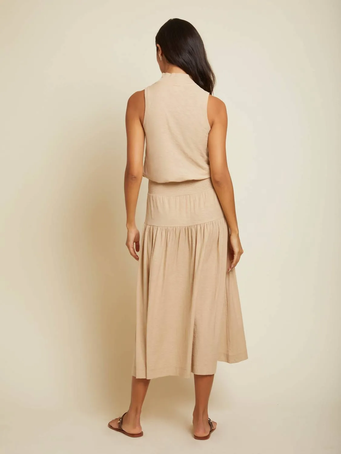 Margot 90S Dress In Toasted Marshmallow