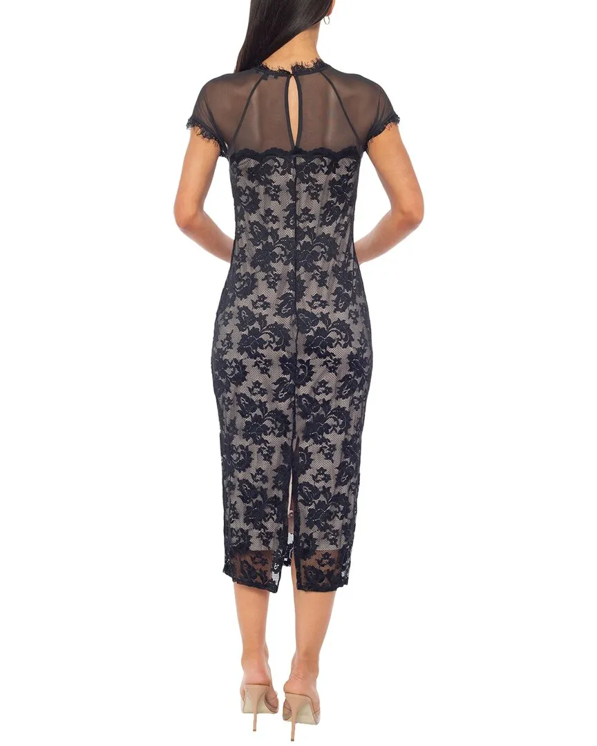 MARINA Lace Midi Dress