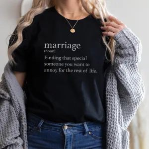 Marriage Definition Women's T-shirt pregnancy jeans best price