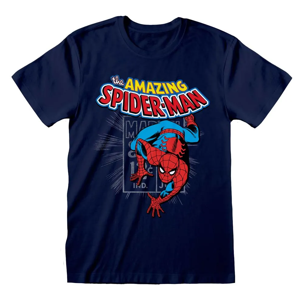 Marvel Comics Spider-Man Amazing Spider-Man T-Shirt dad bod shirts discount
