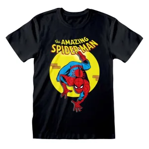 Marvel Comics Spider-Man The Amazing Spider-Man Comic T-Shirt dad bod shirts discount