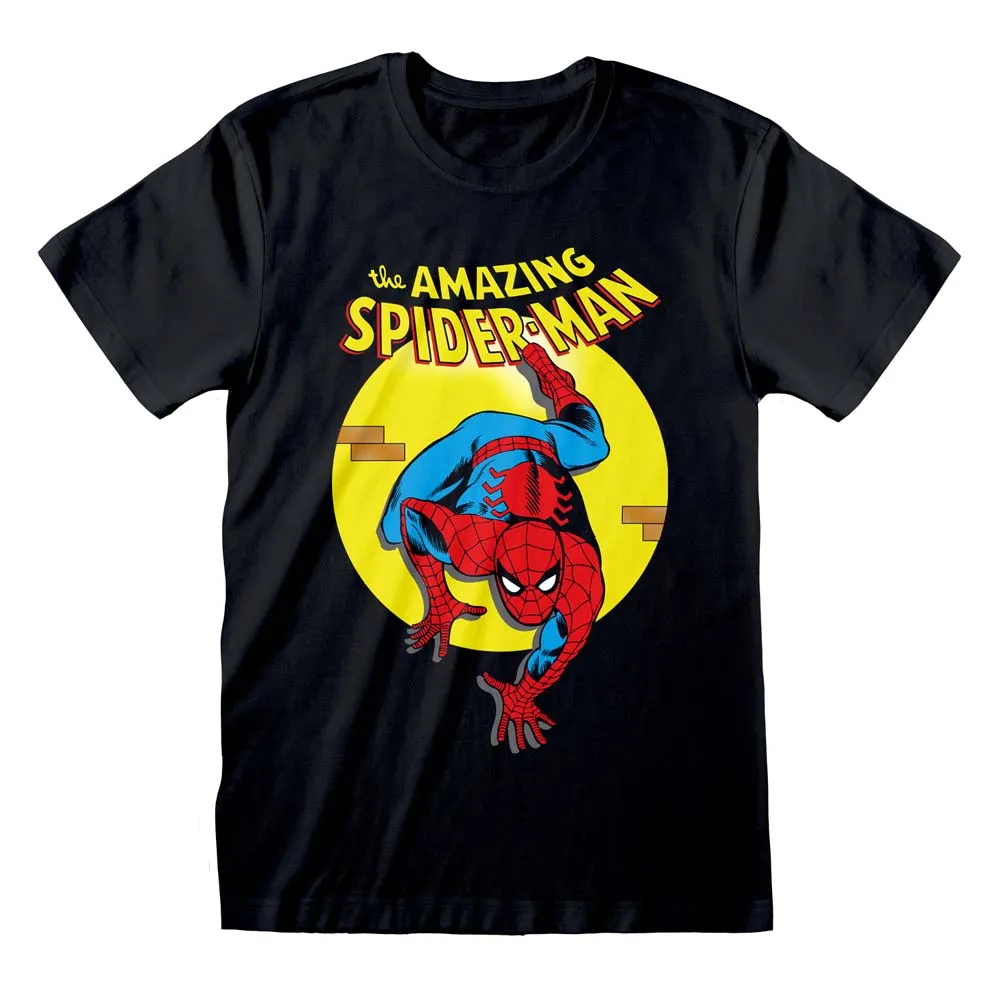 Marvel Comics Spider-Man The Amazing Spider-Man Comic T-Shirt dad bod shirts discount