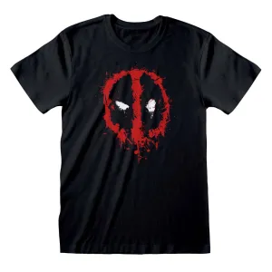 Marvel Deadpool Splat T-Shirt dad bod shirts discount