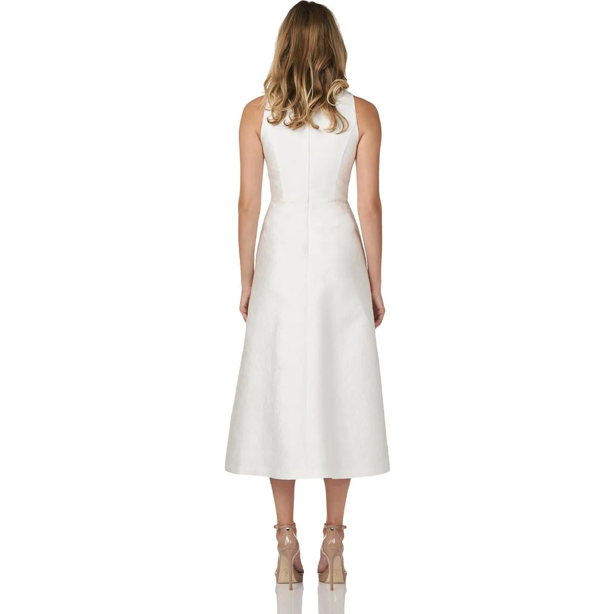 Maxime Womens V Neck Maxi Evening Dress