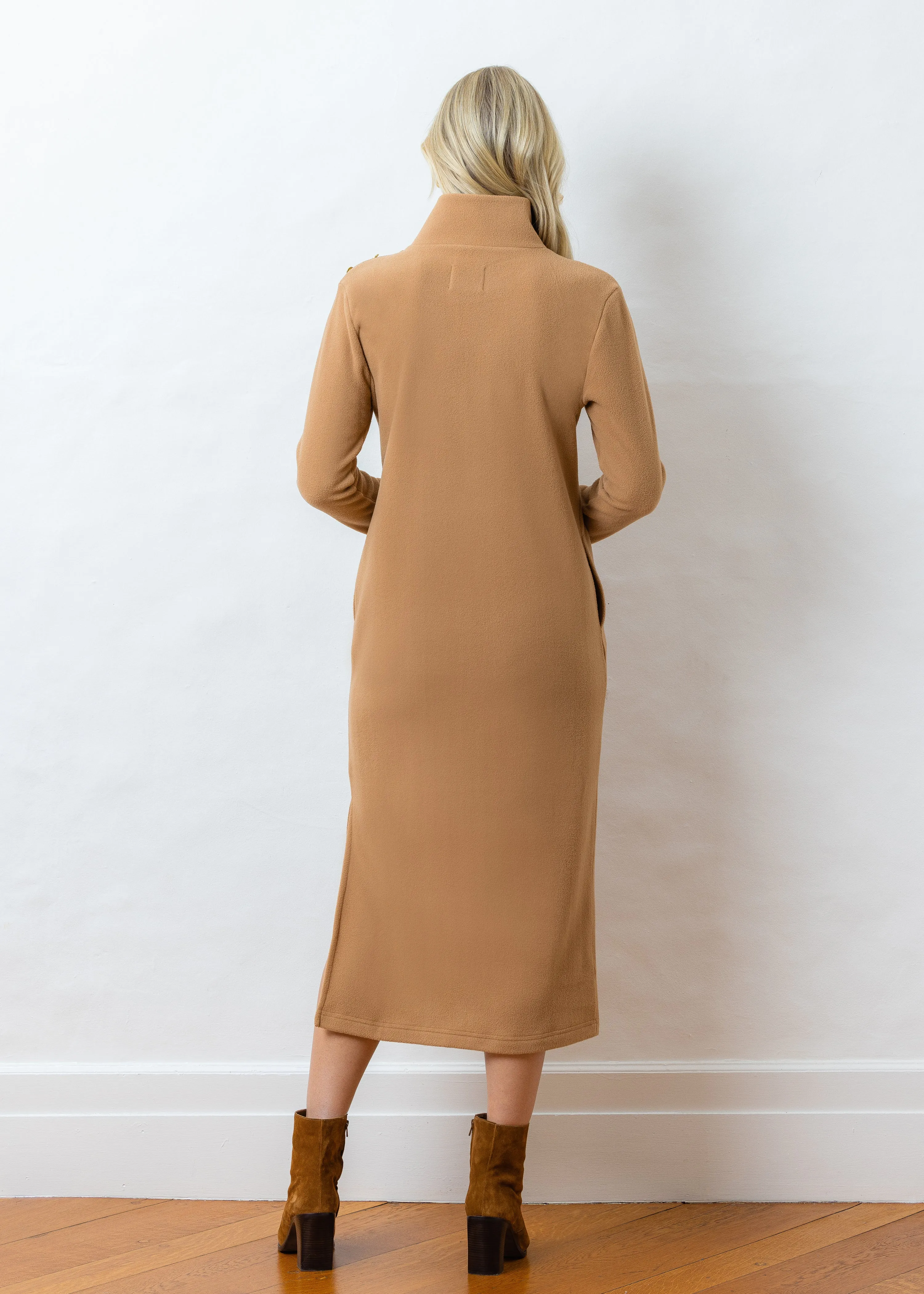 Meadow Maxi Dress in Vello Fleece