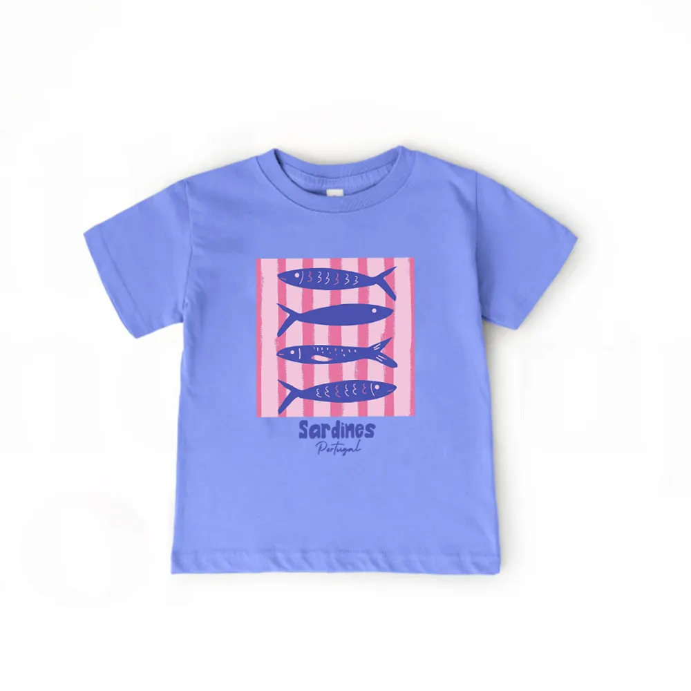 Mediterranean Summer Kids Graphic T-Shirt