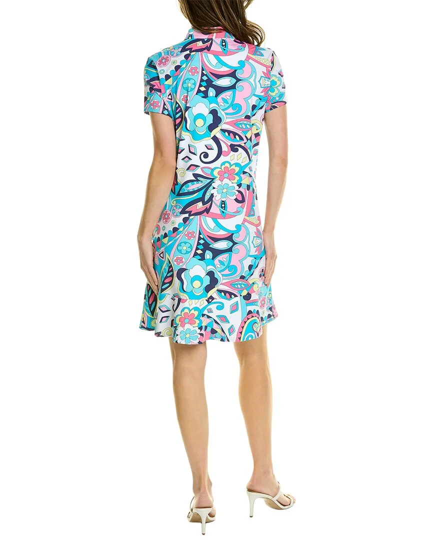Melly M Fishers Flounce Cap Sleeve Dress