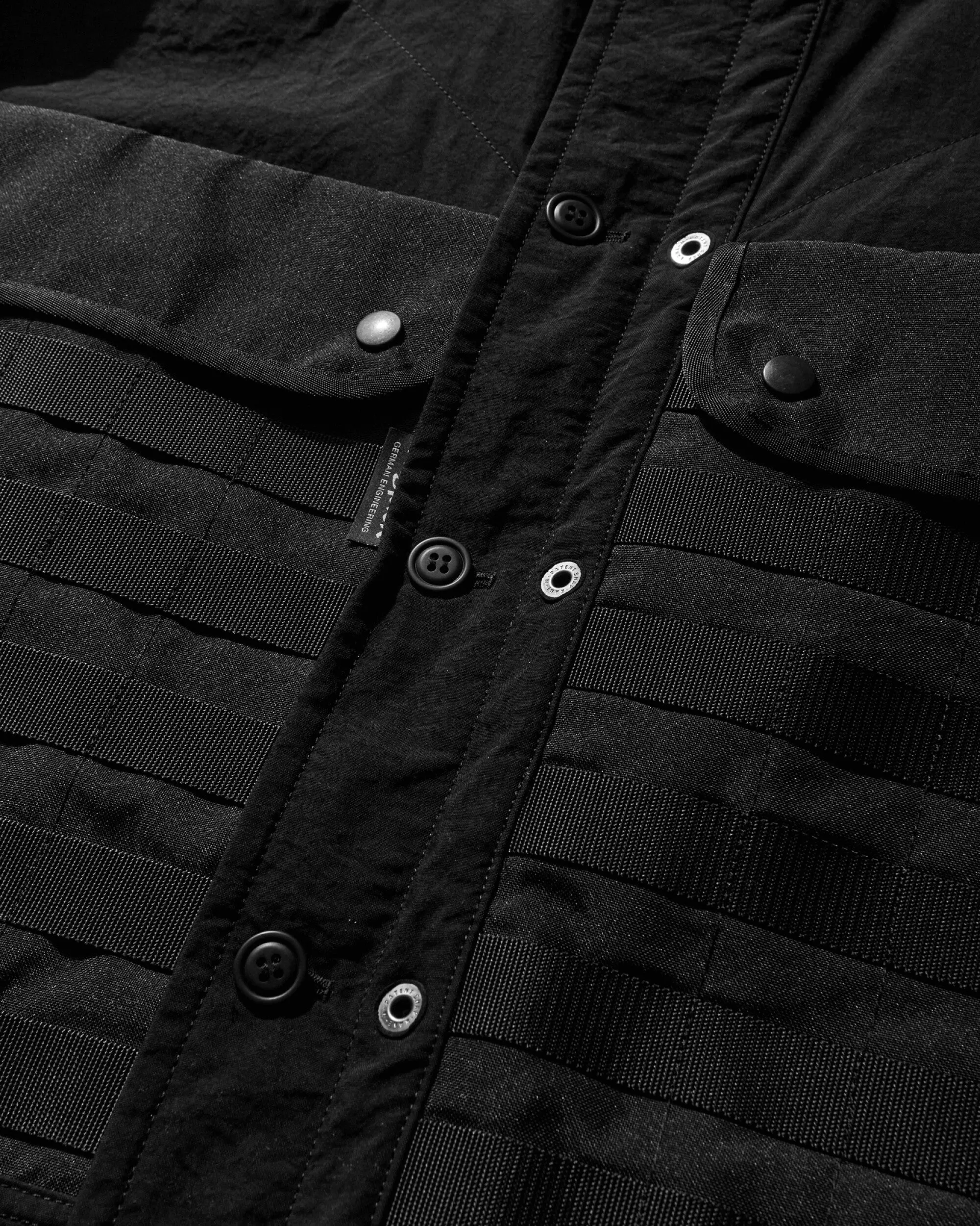 Herren Bagjack Modular Jacke Schwarz