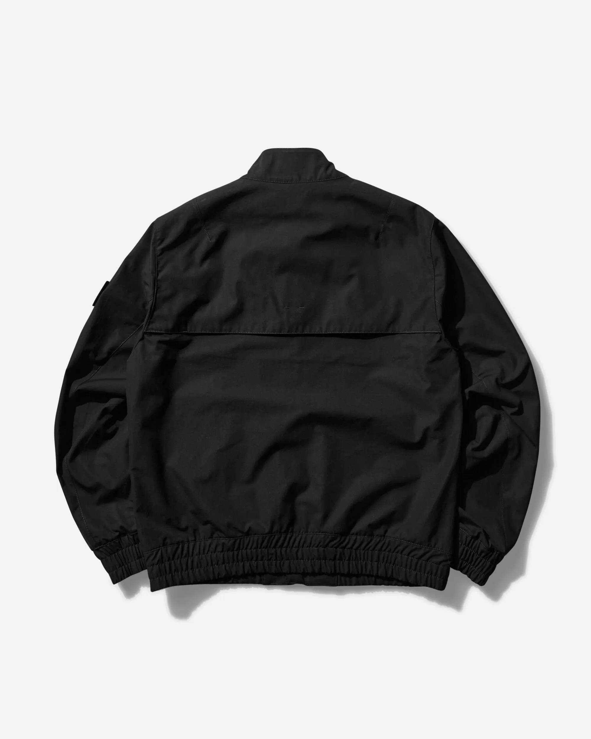Herren Ghost Piece wetterfeste Baumwoll-Canvas-Jacke Schwarz