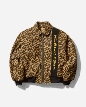 Herren Twill Flugjacke Leopard