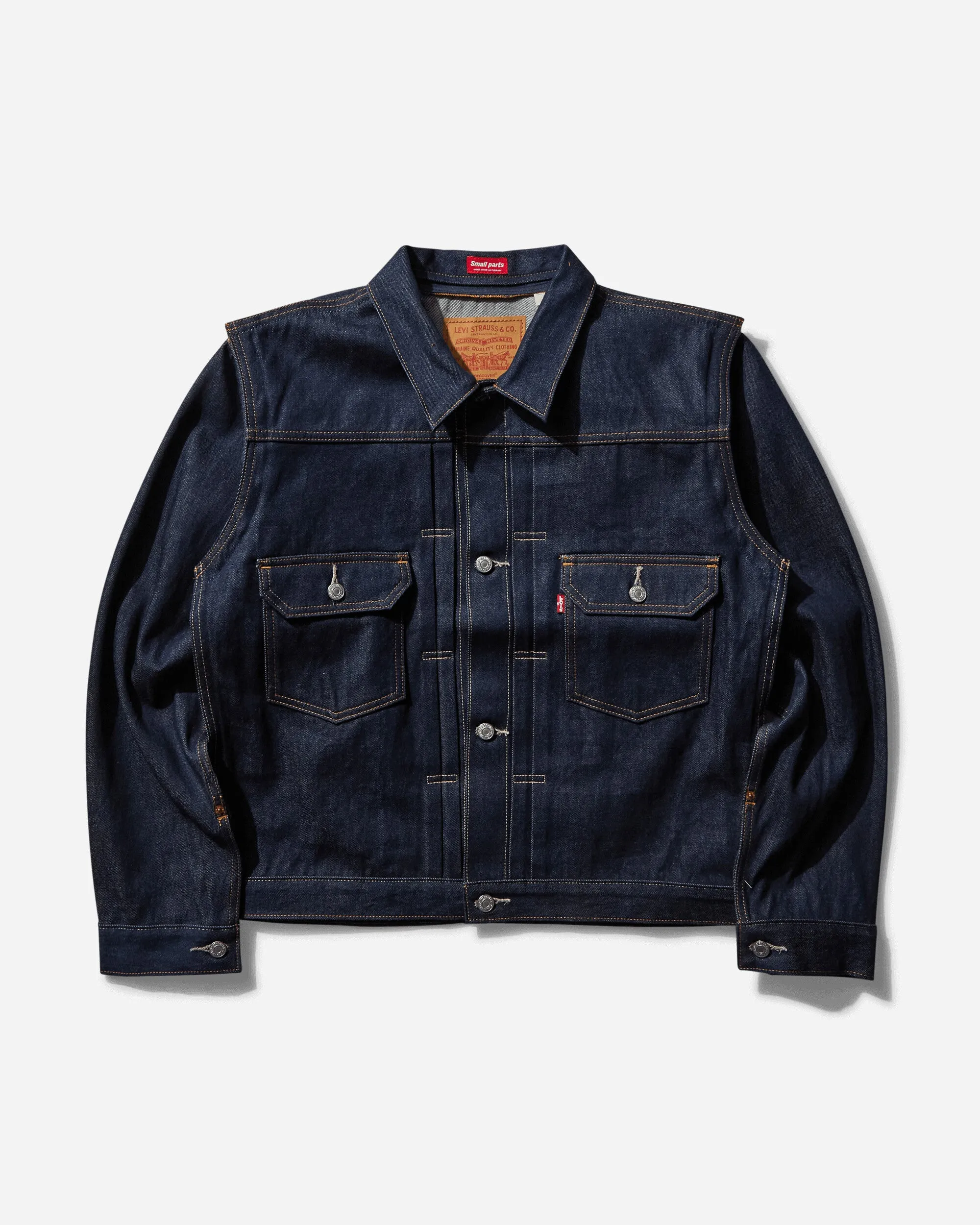 Herren UNDERCOVER Pinnacle Type II Trucker Jacket Indigo Selvedge
