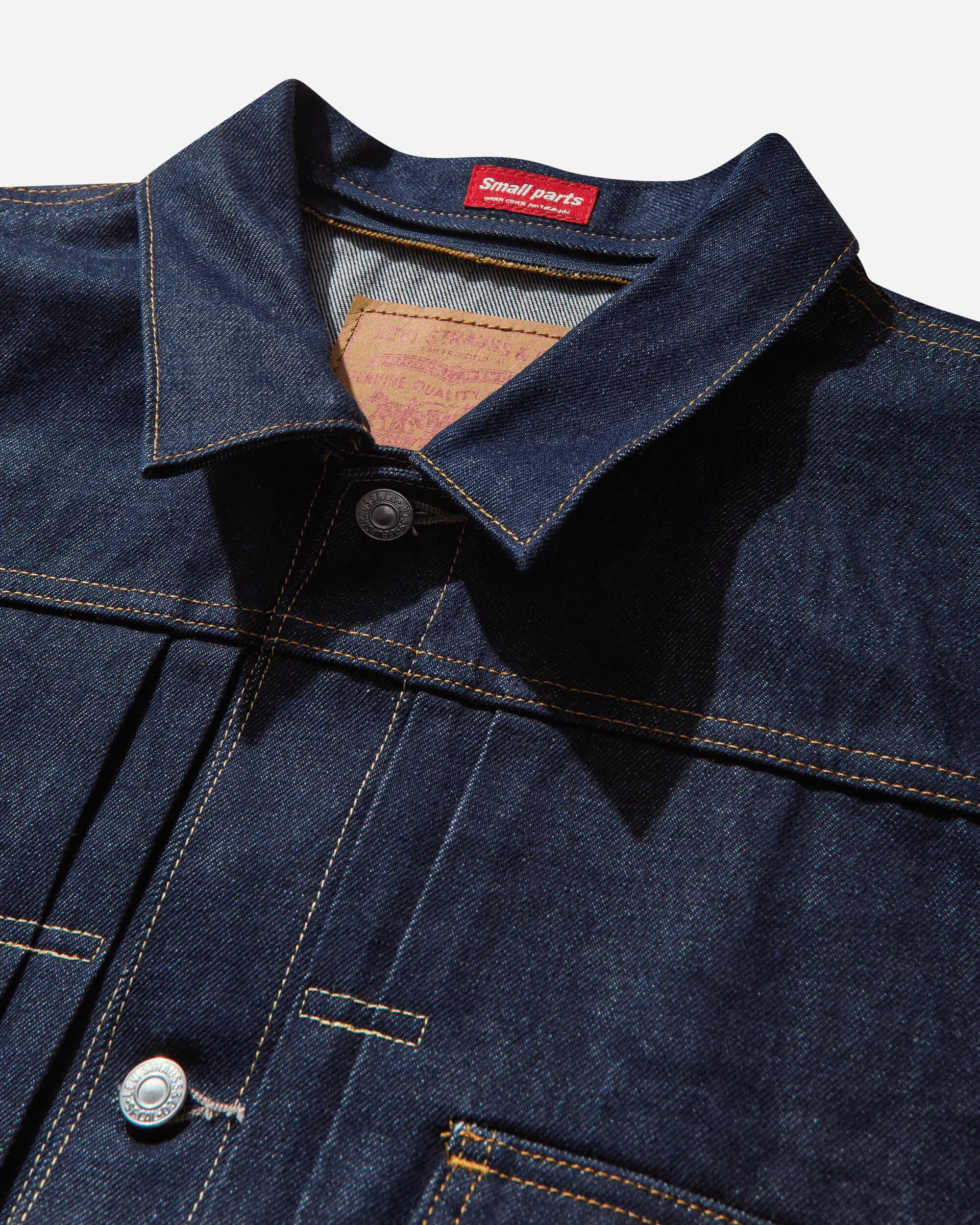 Herren UNDERCOVER Pinnacle Type II Trucker Jacket Indigo Selvedge