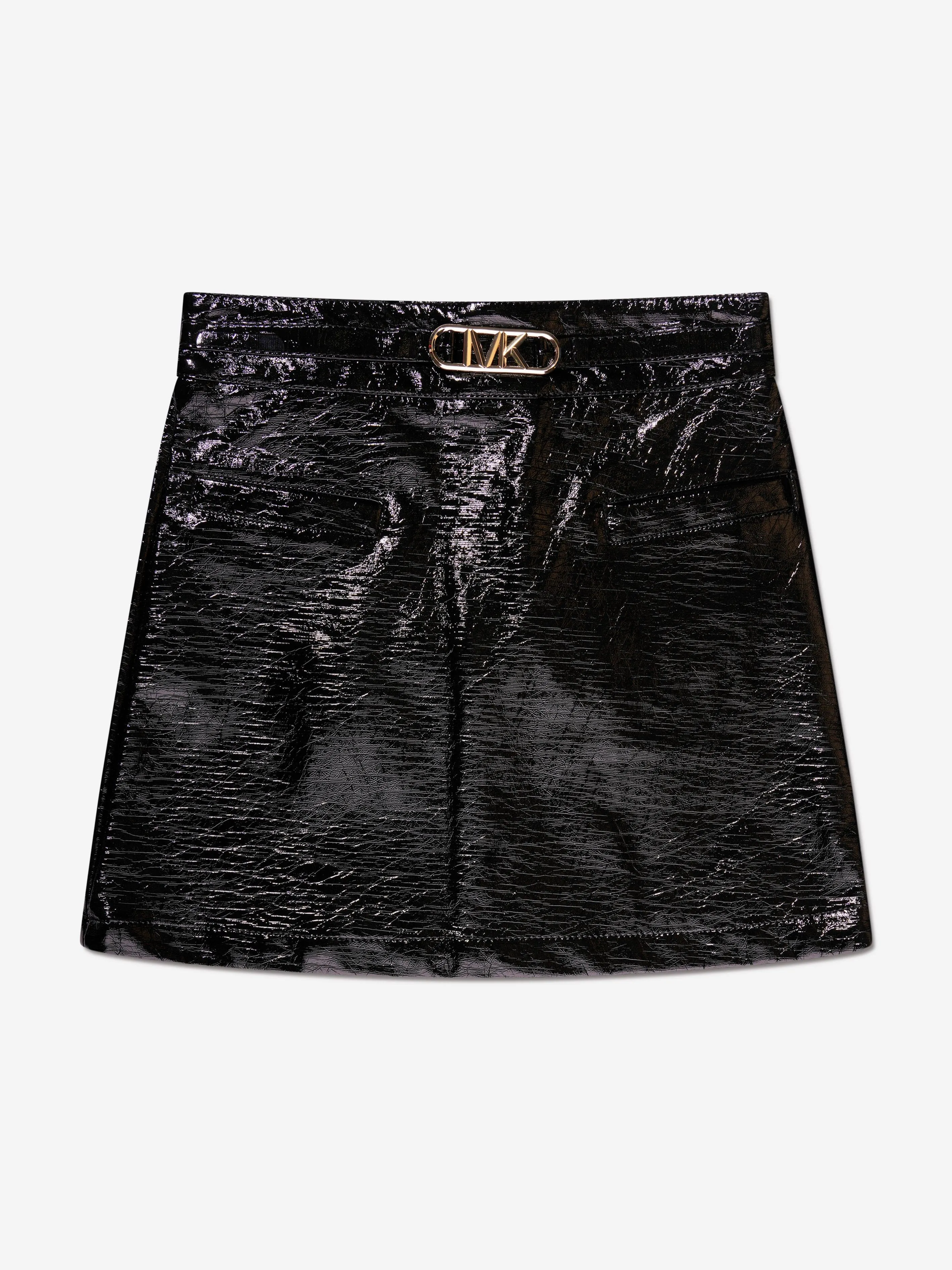 Michael Kors Mädchen A-Line-Rock in Schwarz