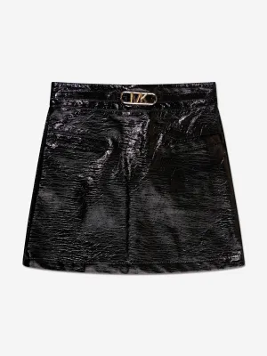 Michael Kors Mädchen A-Line-Rock in Schwarz