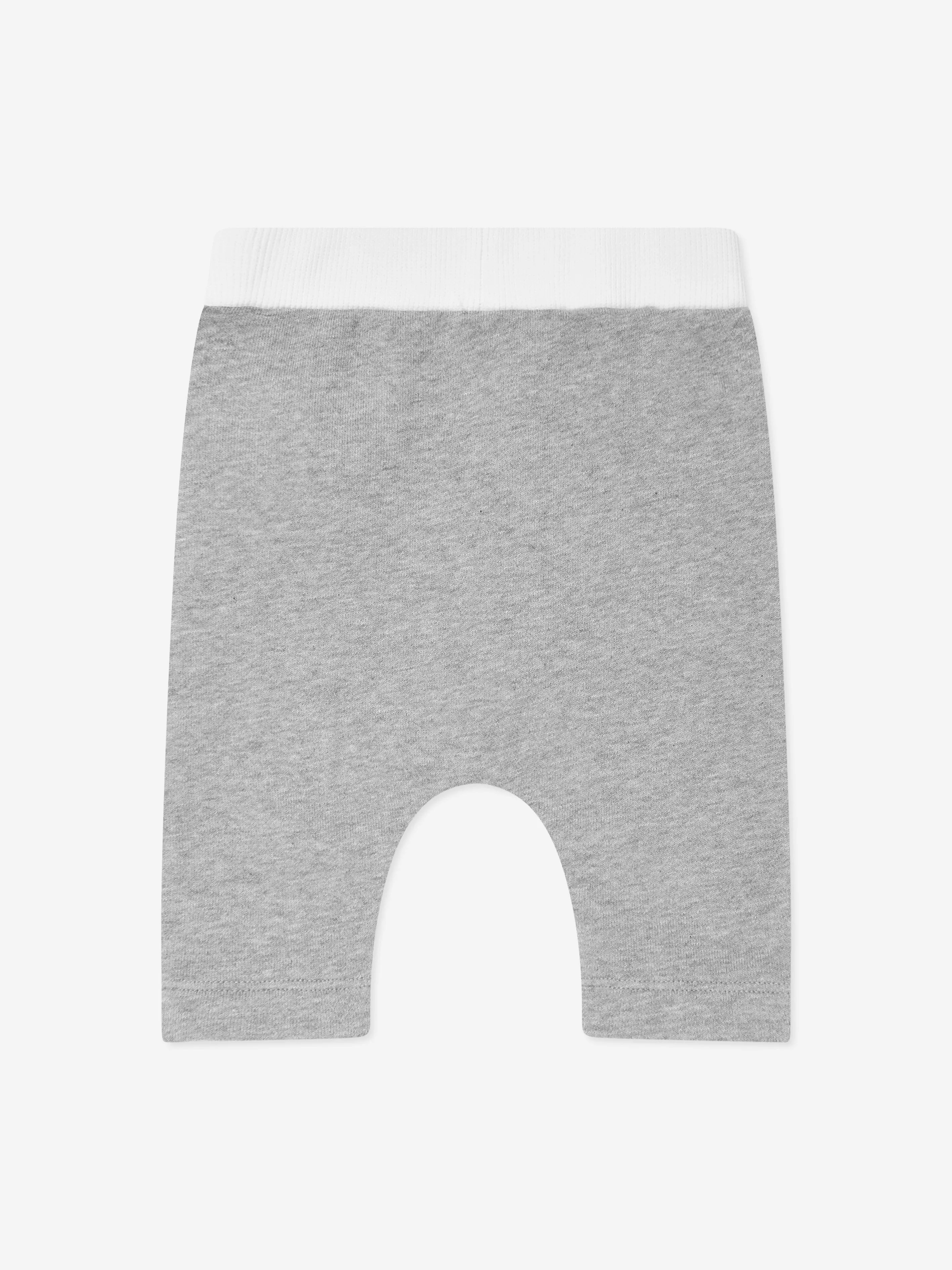 Missoni Baby Jungen Zickzack-Logo Jogger in Grau