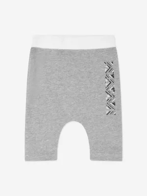 Missoni Baby Jungen Zickzack-Logo Jogger in Grau
