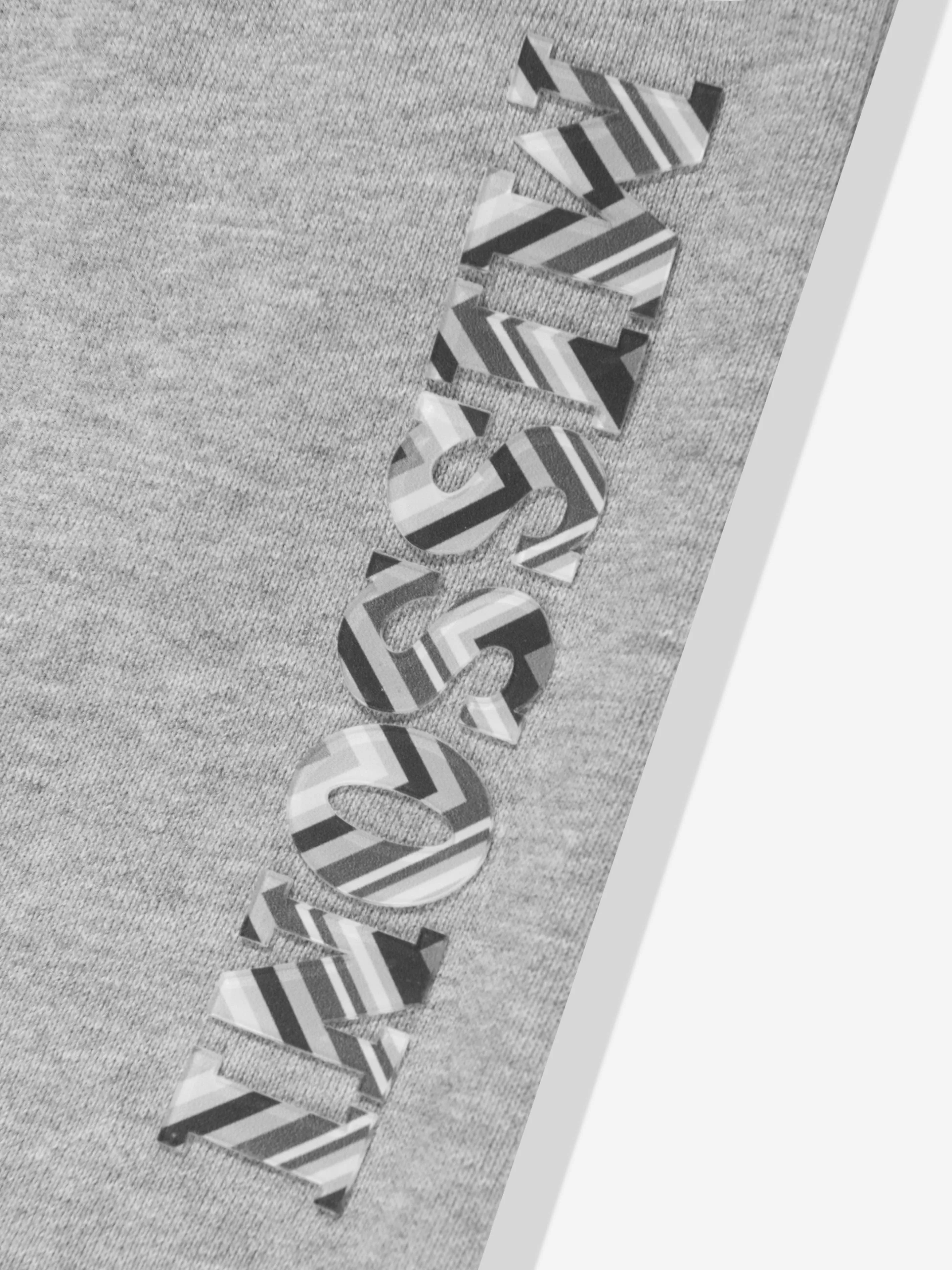 Missoni Baby Jungen Zickzack-Logo Jogger in Grau