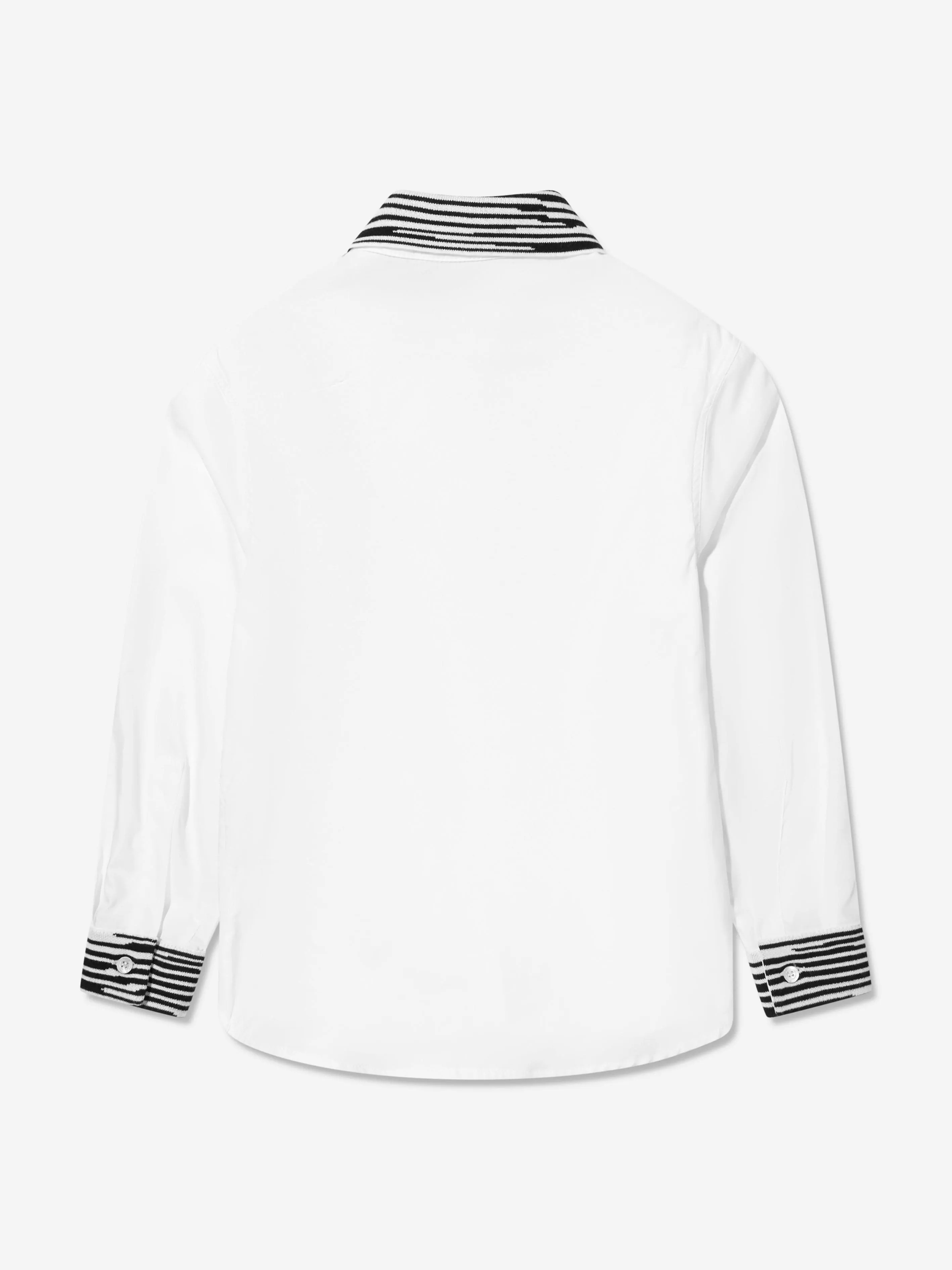 Missoni Boys Markenhemd in Weiß