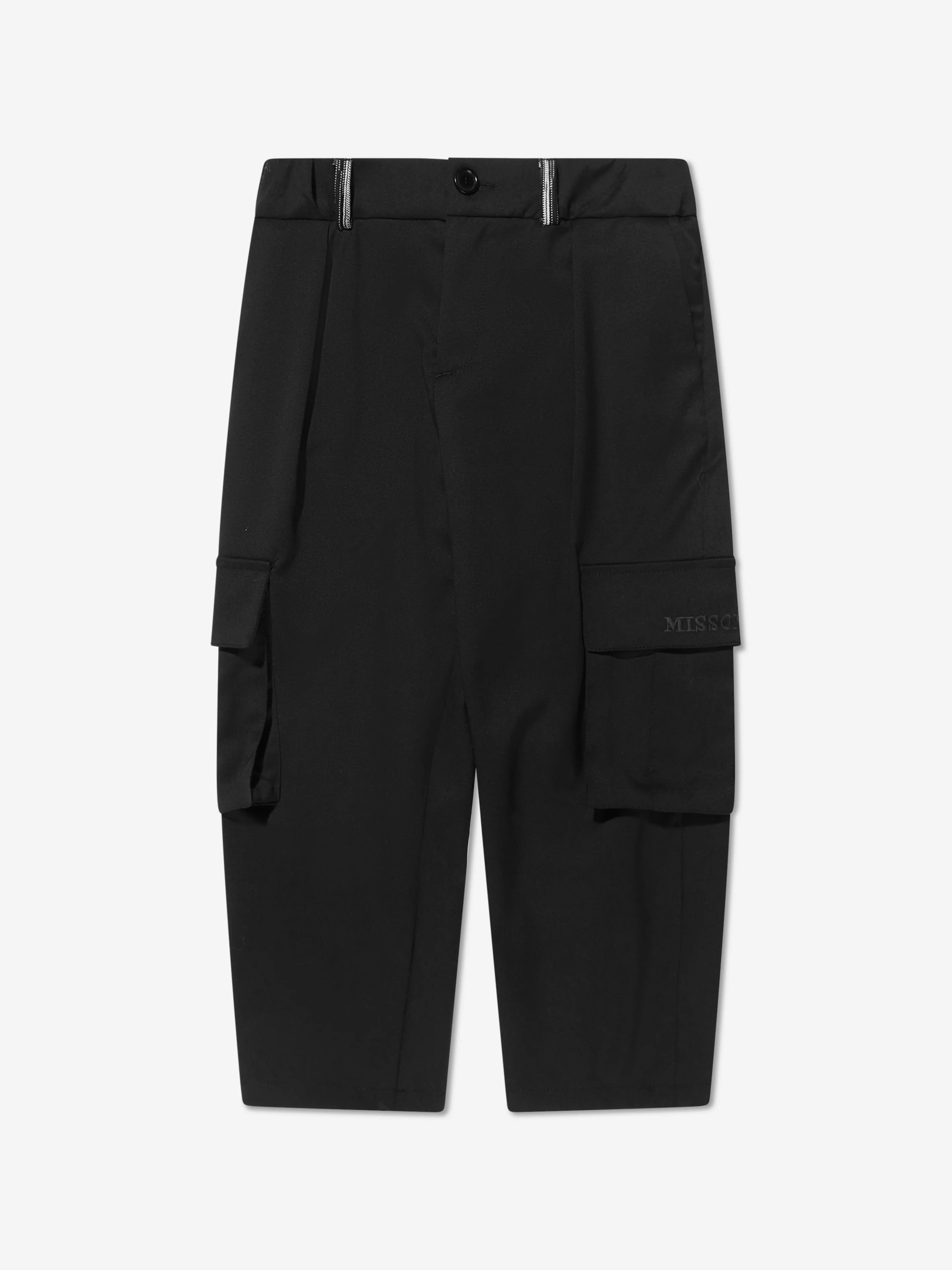 Missoni Boys Cargo-Hosen in Schwarz