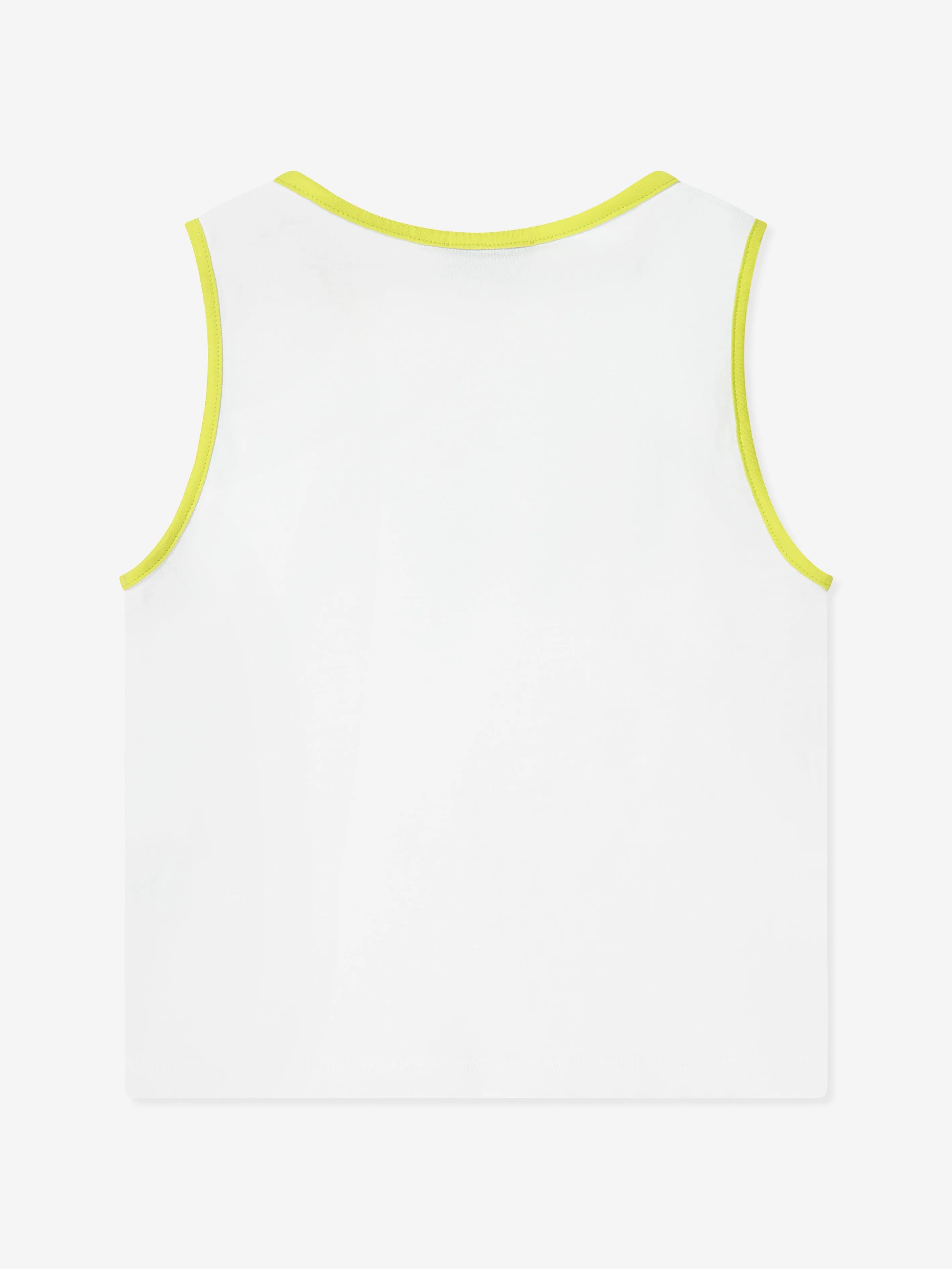 Missoni Boys Logo Ärmelloses Top in Weiß