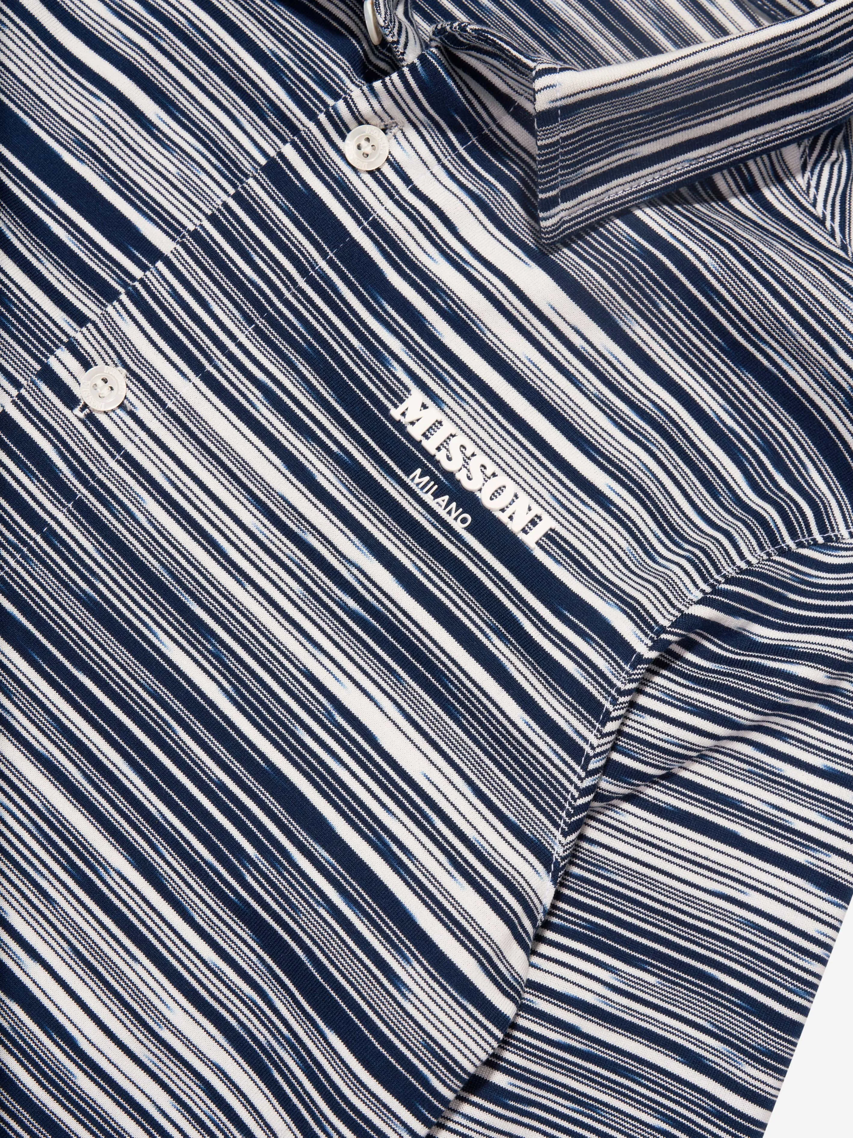 Missoni Jungen Langarmhemd in Blau