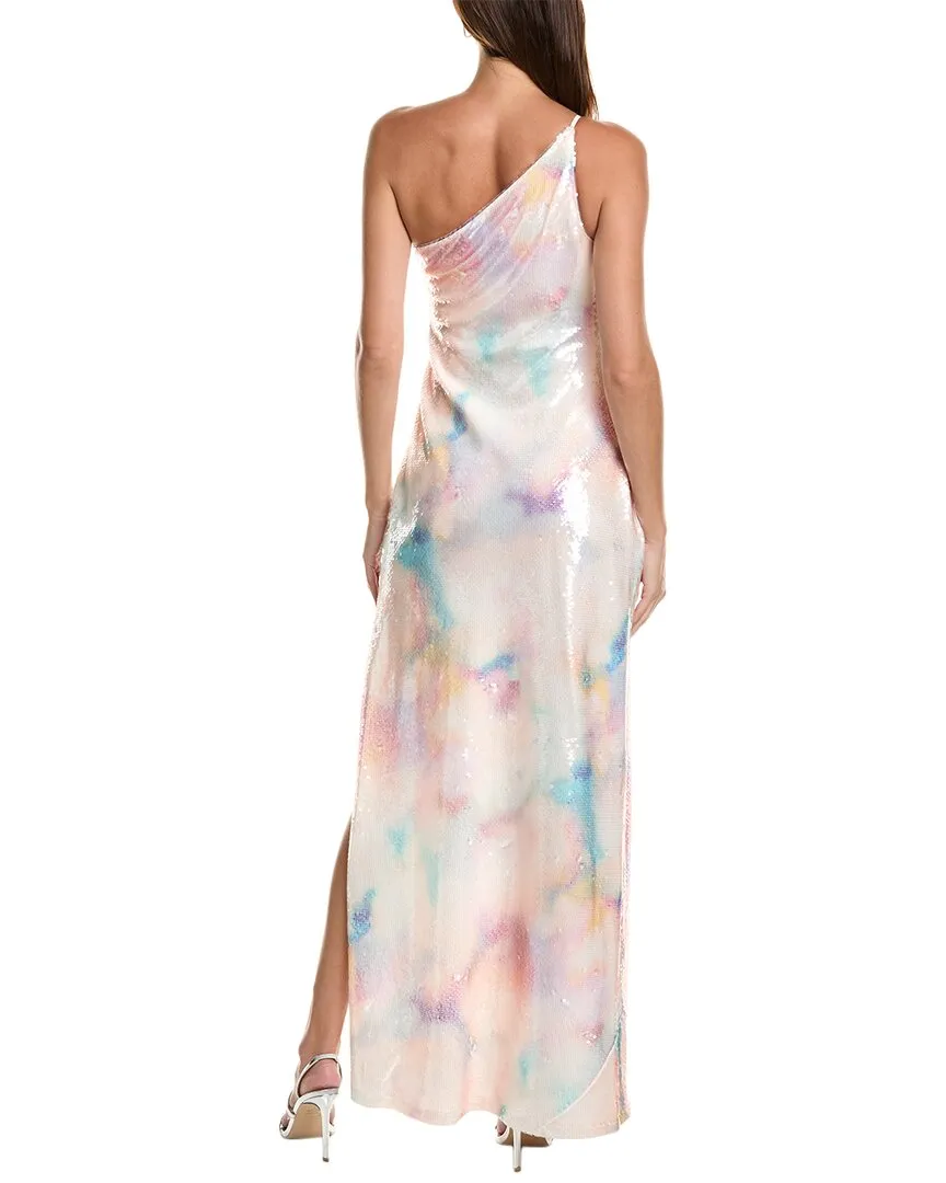 ML Monique Lhuillier Paige Sequins Gown