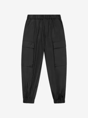 MM6 Maison Margiela Kids Cargo-Hose in Schwarz
