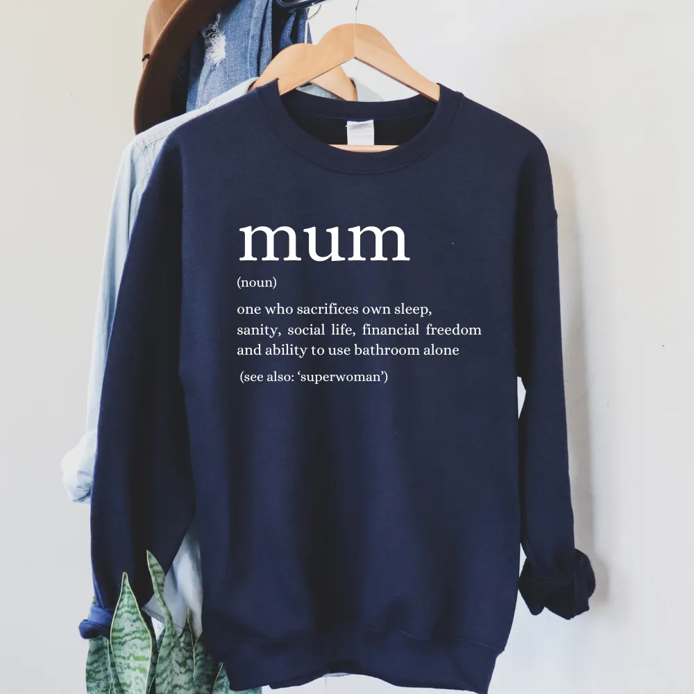 Modern Mum Definition Sweatshirt postpartum clothes sale