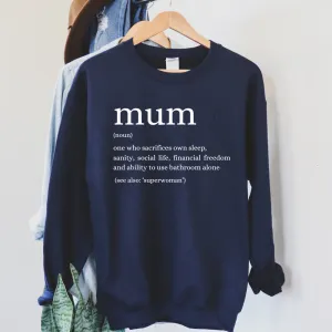 Modern Mum Definition Sweatshirt postpartum clothes sale