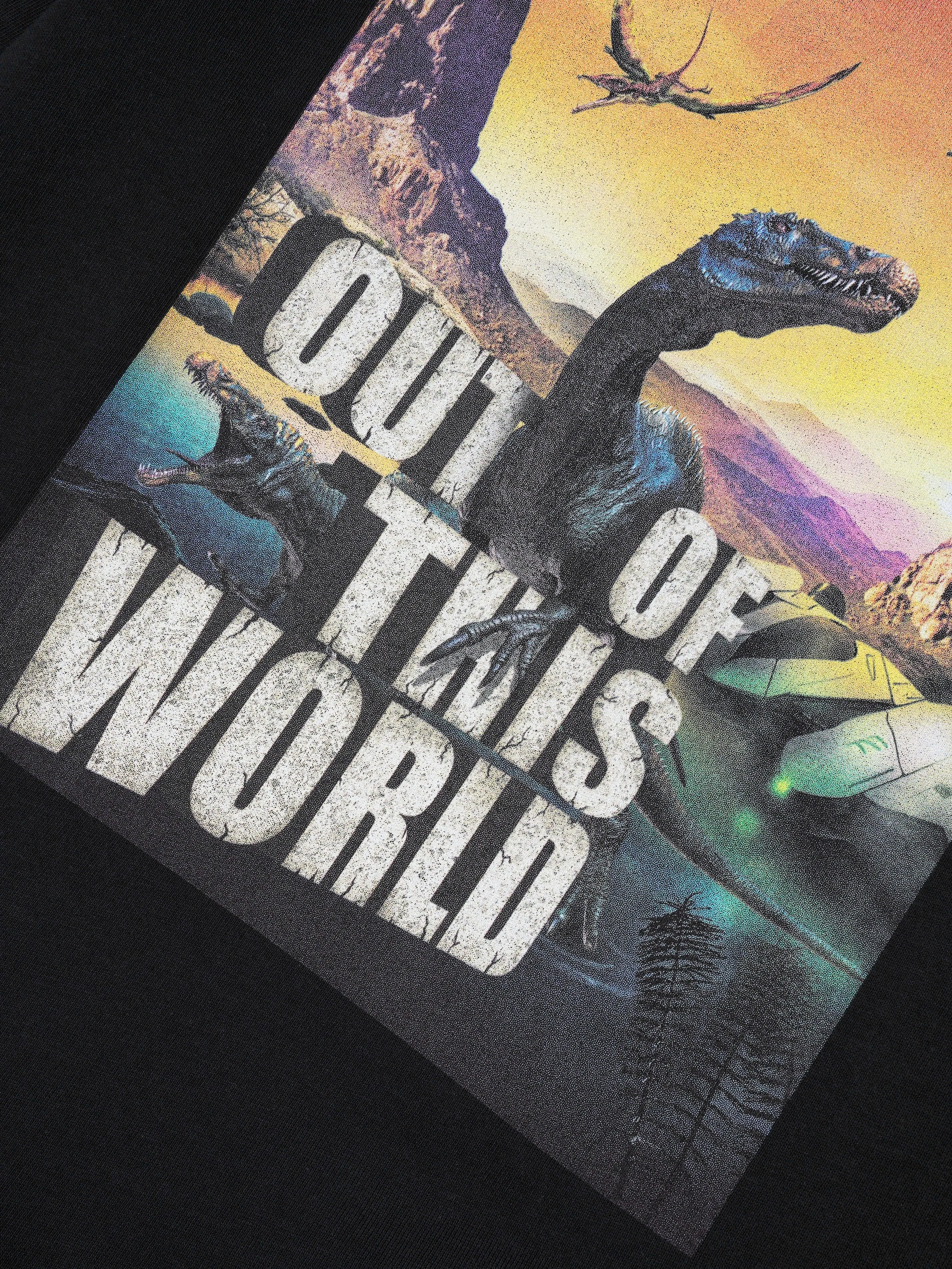 Molo Boys Strange World Langarm-T-Shirt in Schwarz