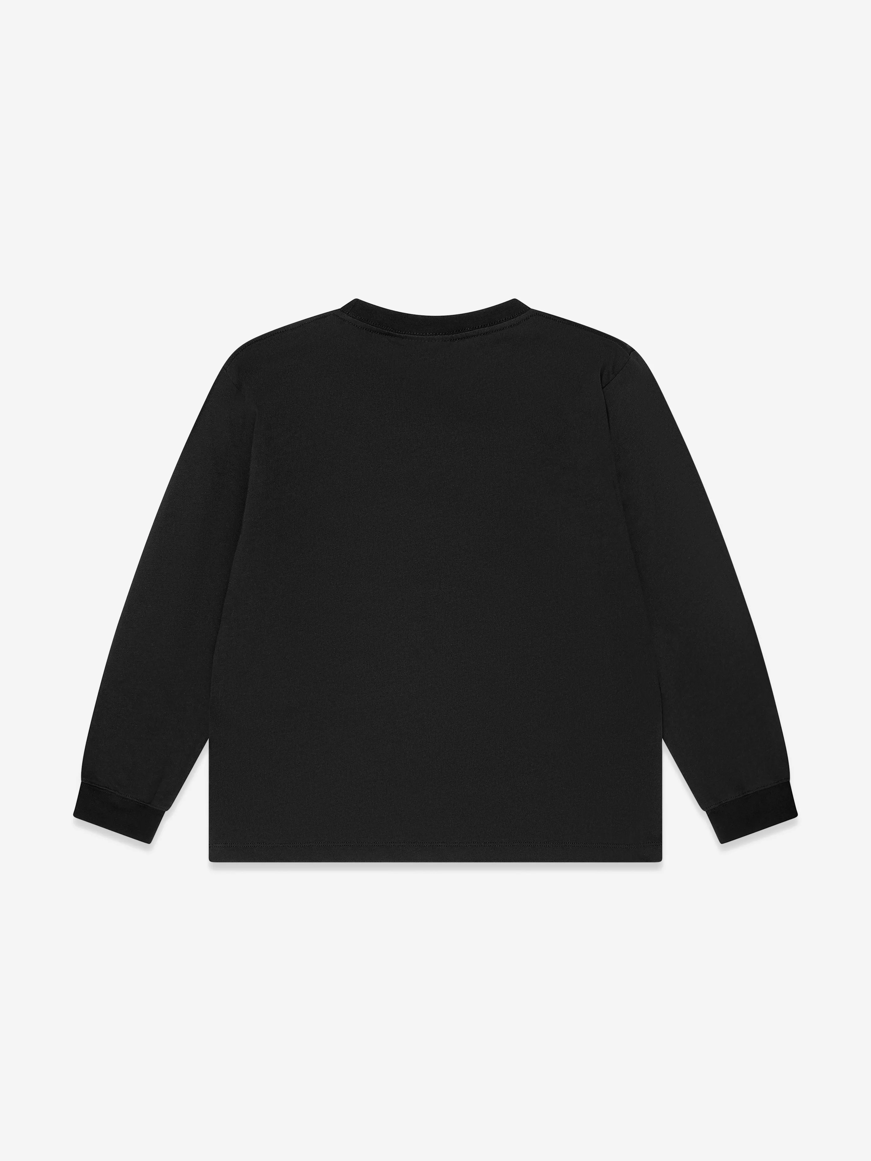Molo Boys Strange World Langarm-T-Shirt in Schwarz
