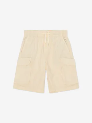 Molo Boys Gewebte Shorts in Beige