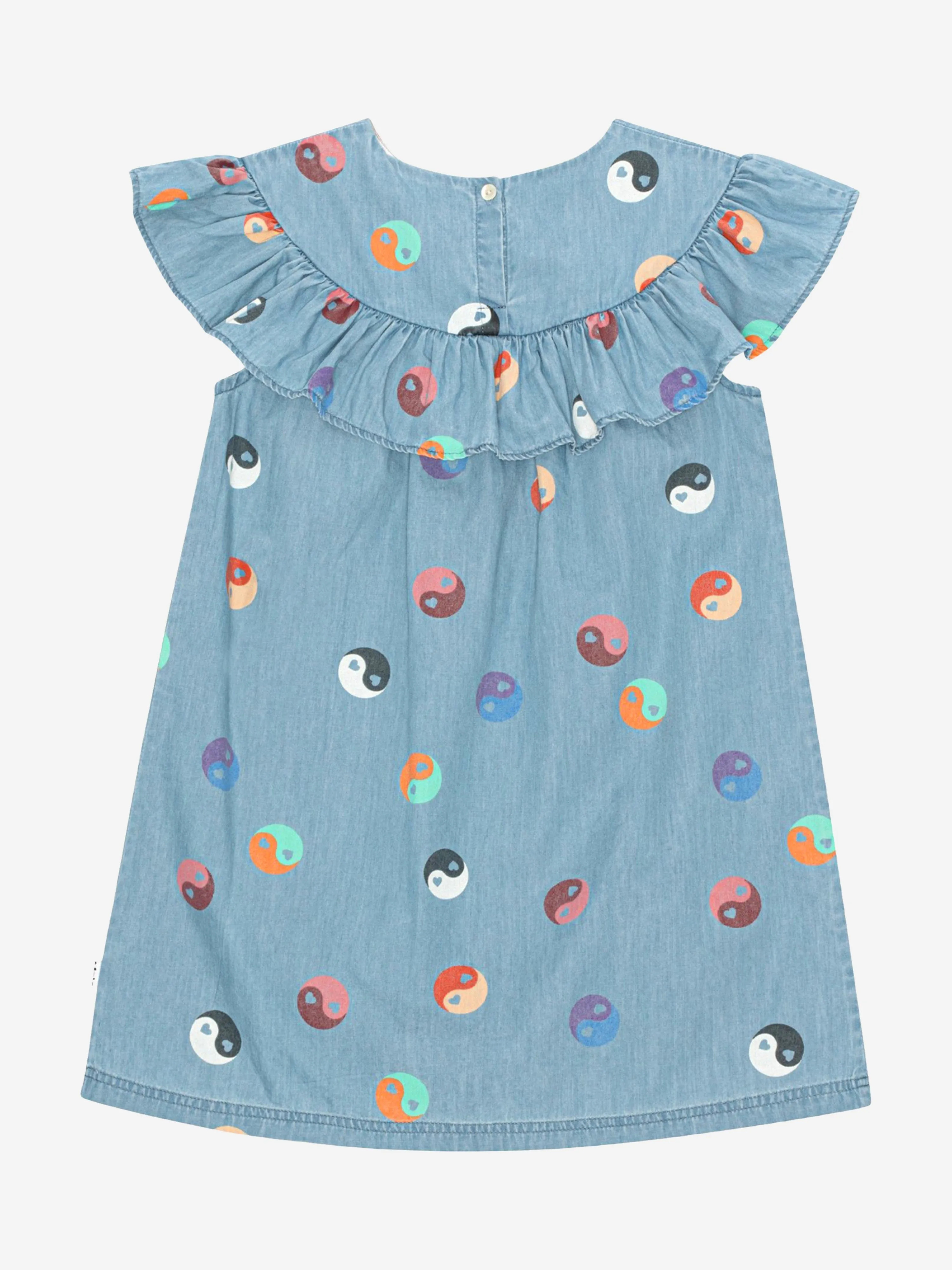 Molo Girls Yin Yang Kleid in Blau