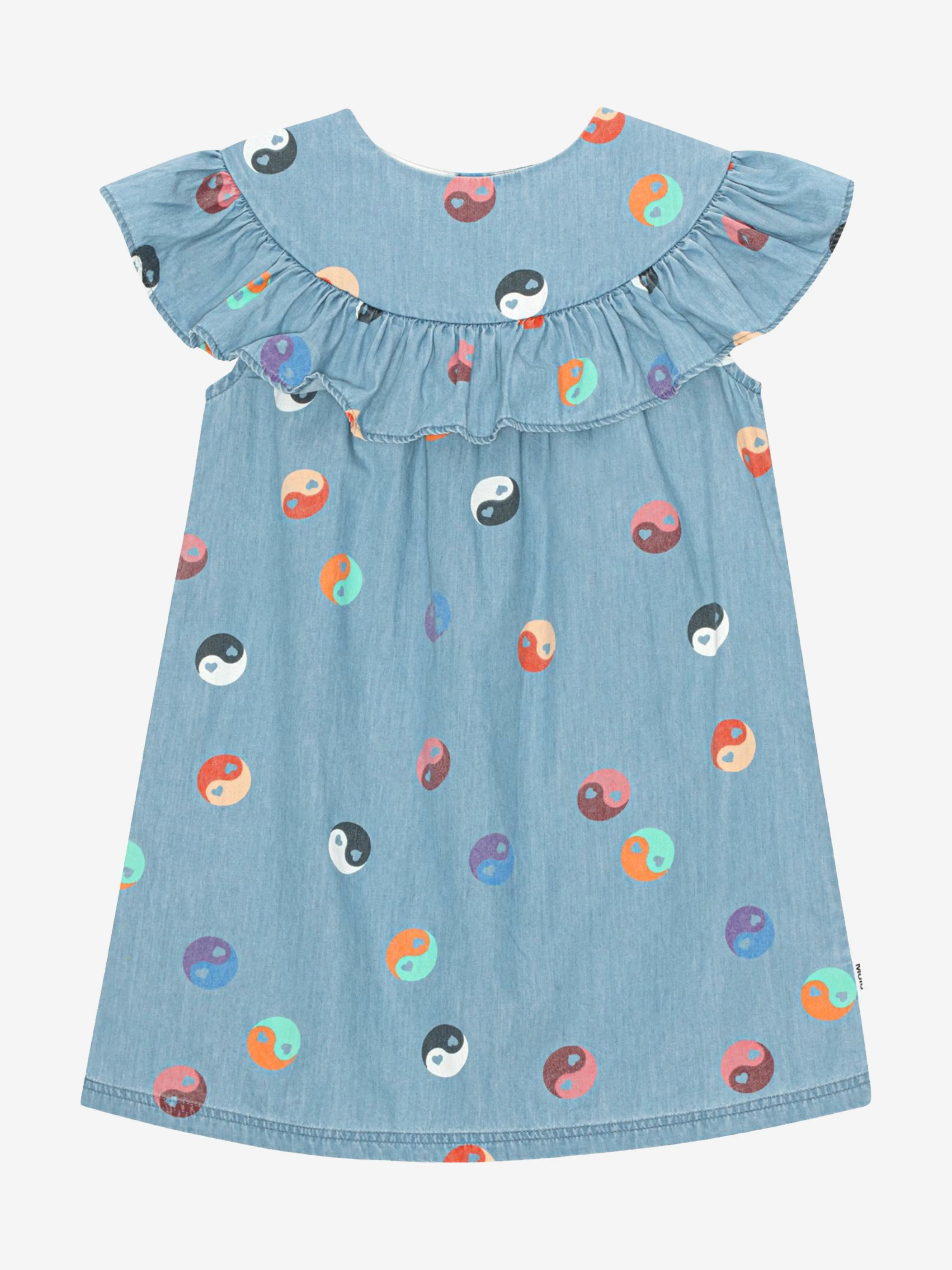 Molo Girls Yin Yang Kleid in Blau