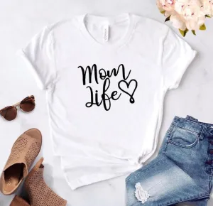 Mom Life Slogan T-Shirt (MRK X) mum blouses clearance
