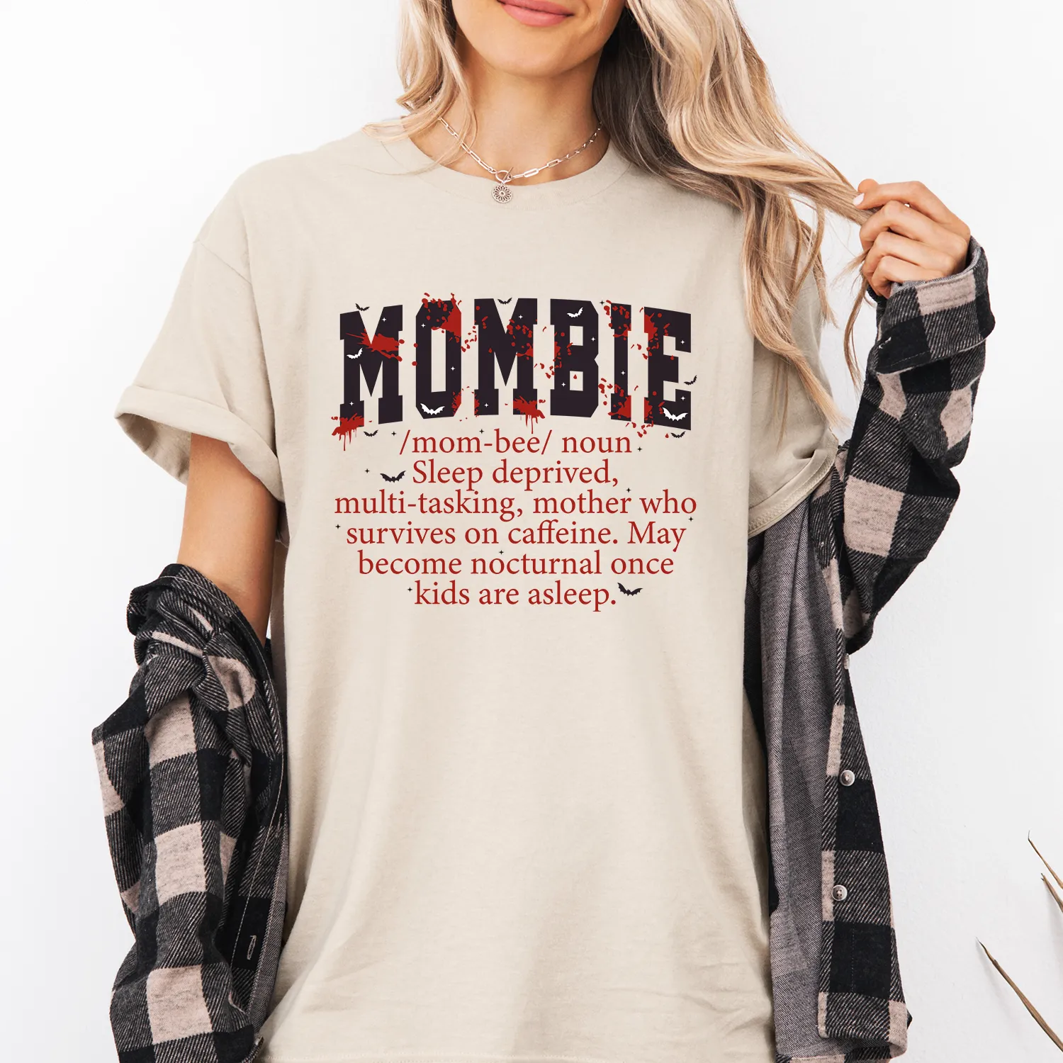 Mombie Definition Halloween T-Shirt pregnancy jeans best price