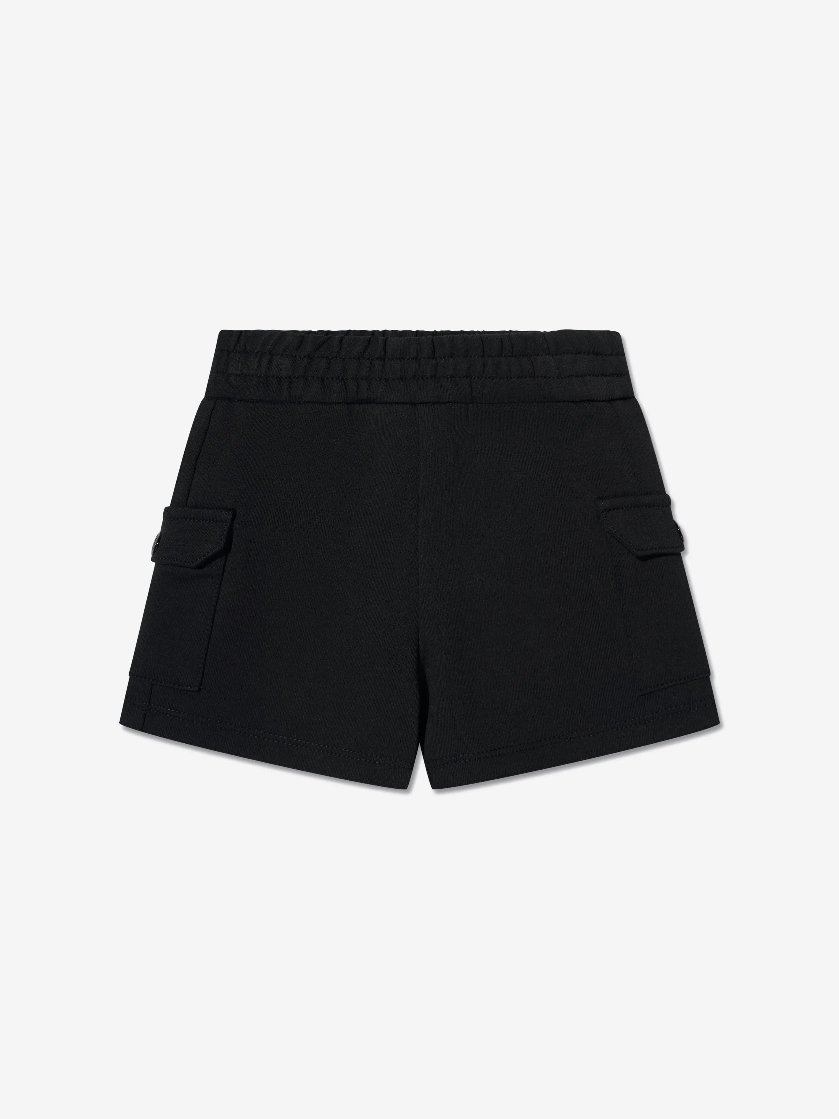 Moncler Enfant Cargo-Shorts für Babyjungen in Schwarz