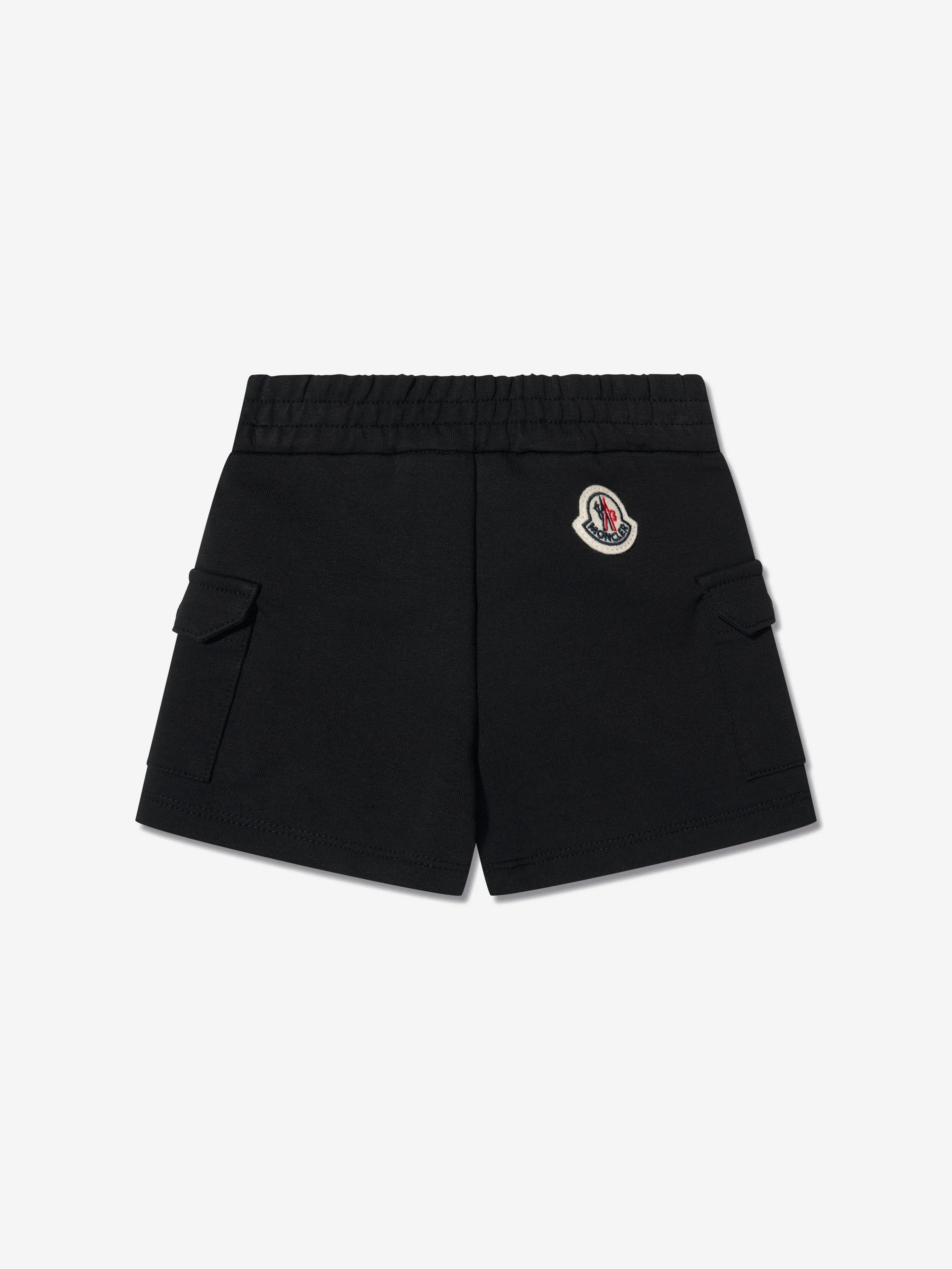 Moncler Enfant Cargo-Shorts für Babyjungen in Schwarz
