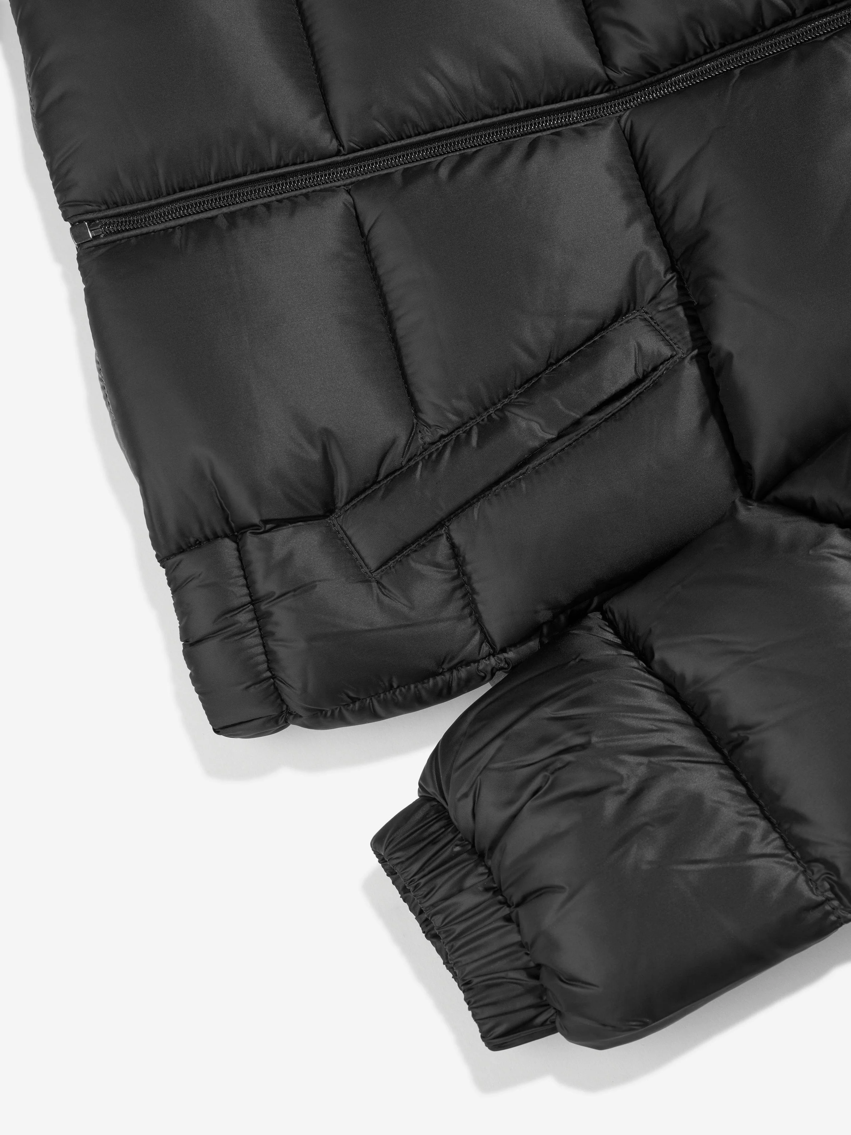 Moncler Enfant Baby Jungen Daunengefütterte Neue Macaire Jacke in Schwarz