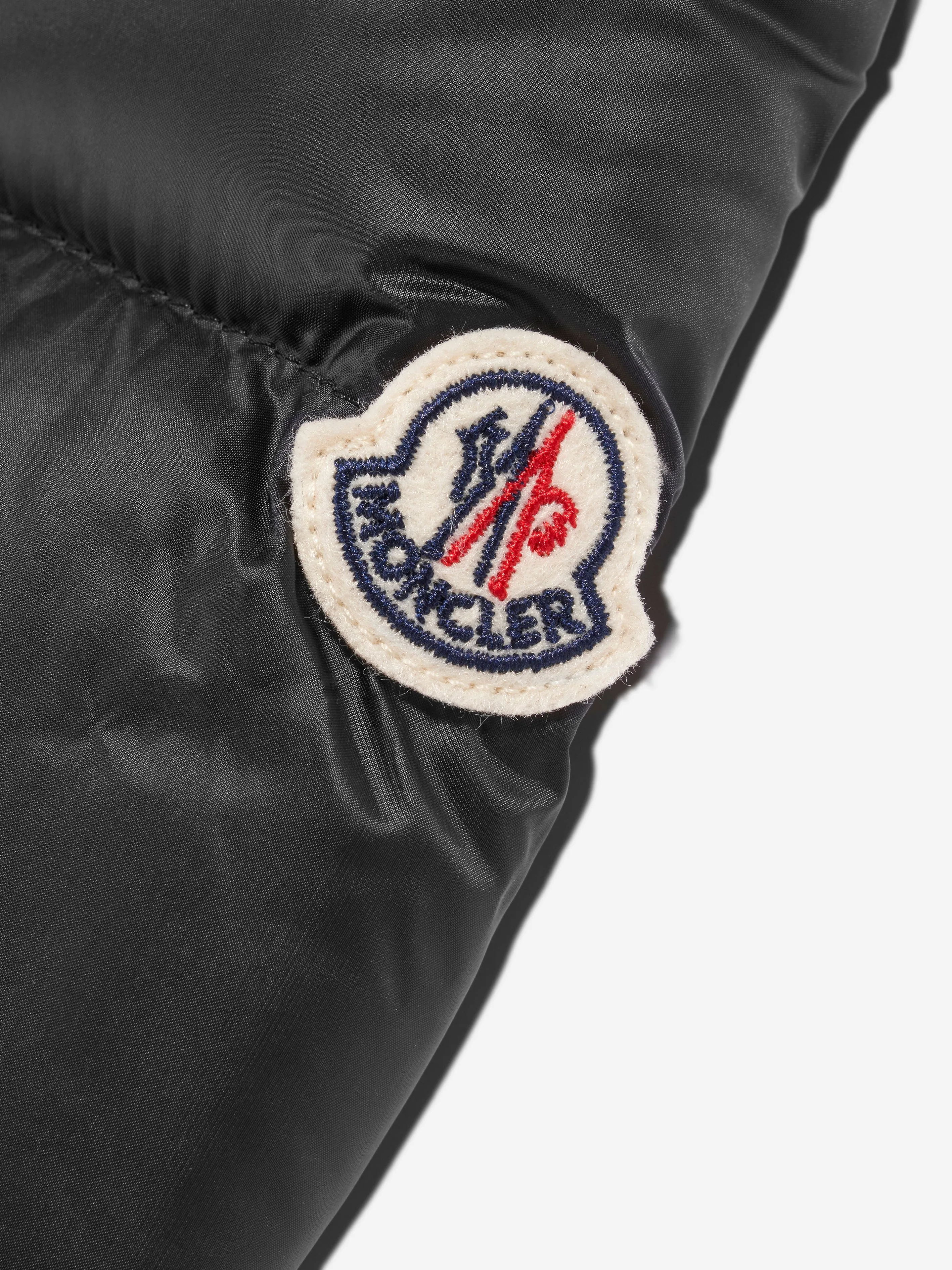 Moncler Enfant Baby Jungen Daunengefütterte Neue Macaire Jacke in Schwarz