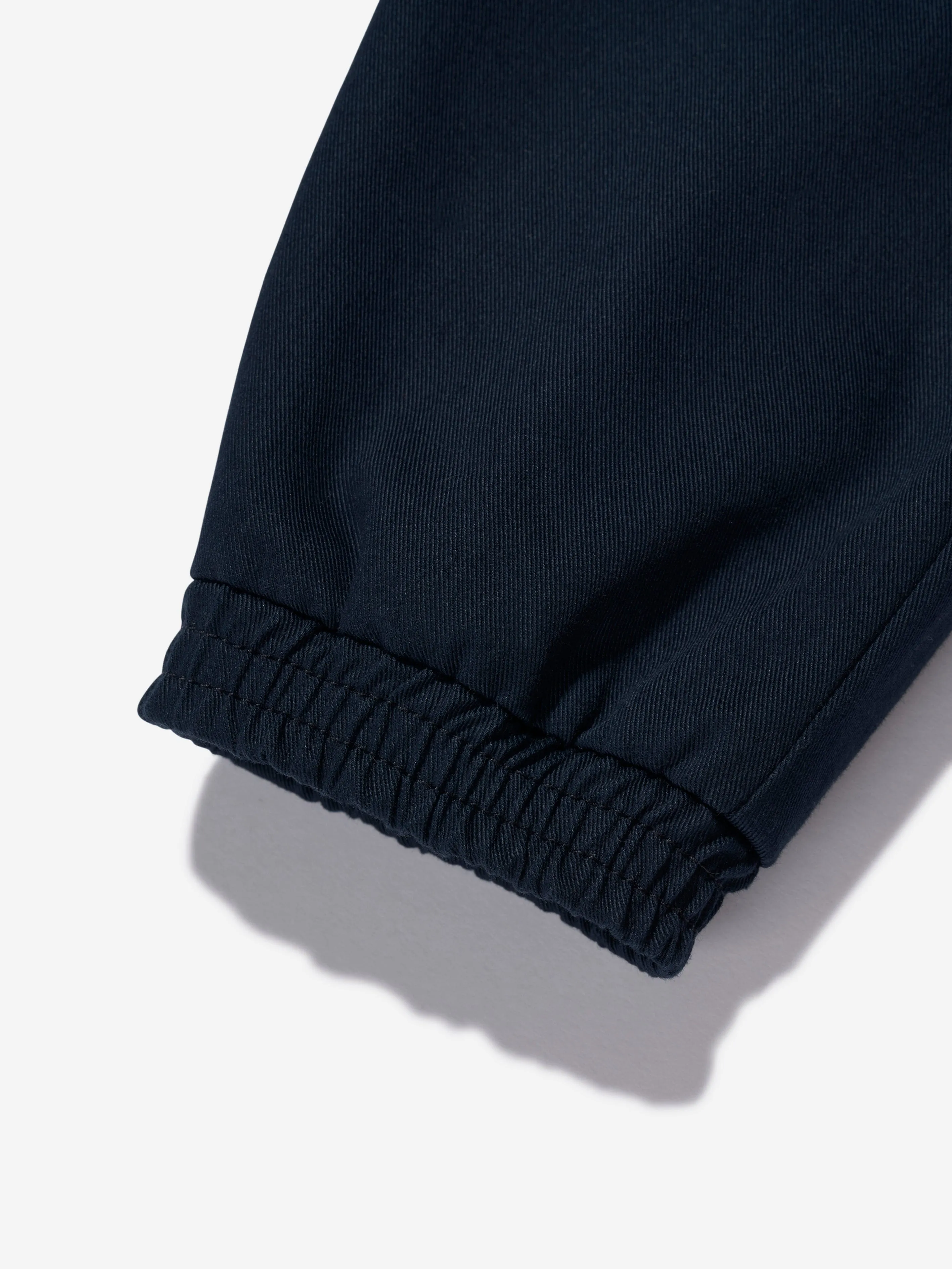 Moncler Enfant Baby Jungen Logo Joggerhose in Marineblau