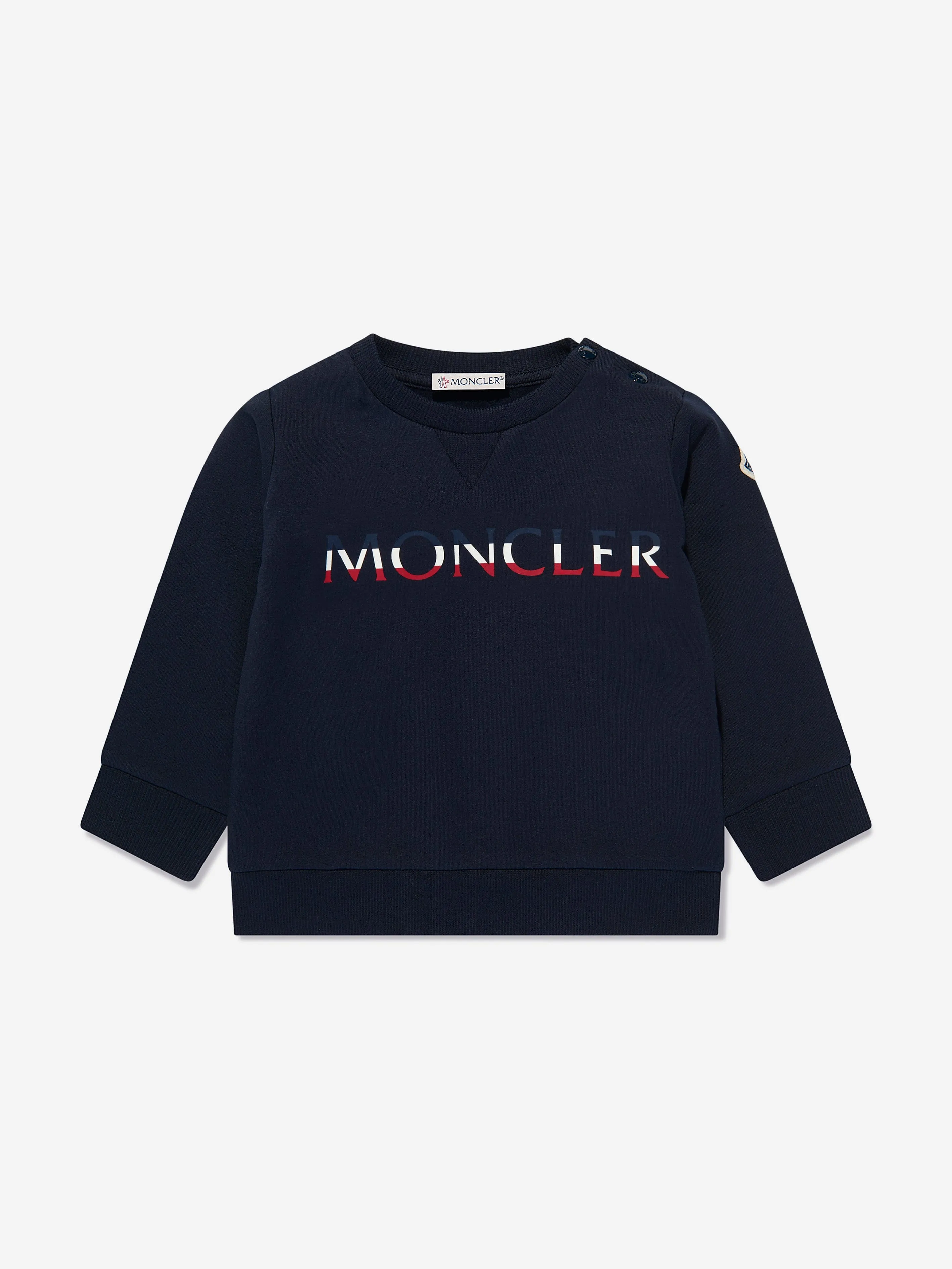 Moncler Enfant Baby Boys Logo-Trainingsanzug in Marineblau