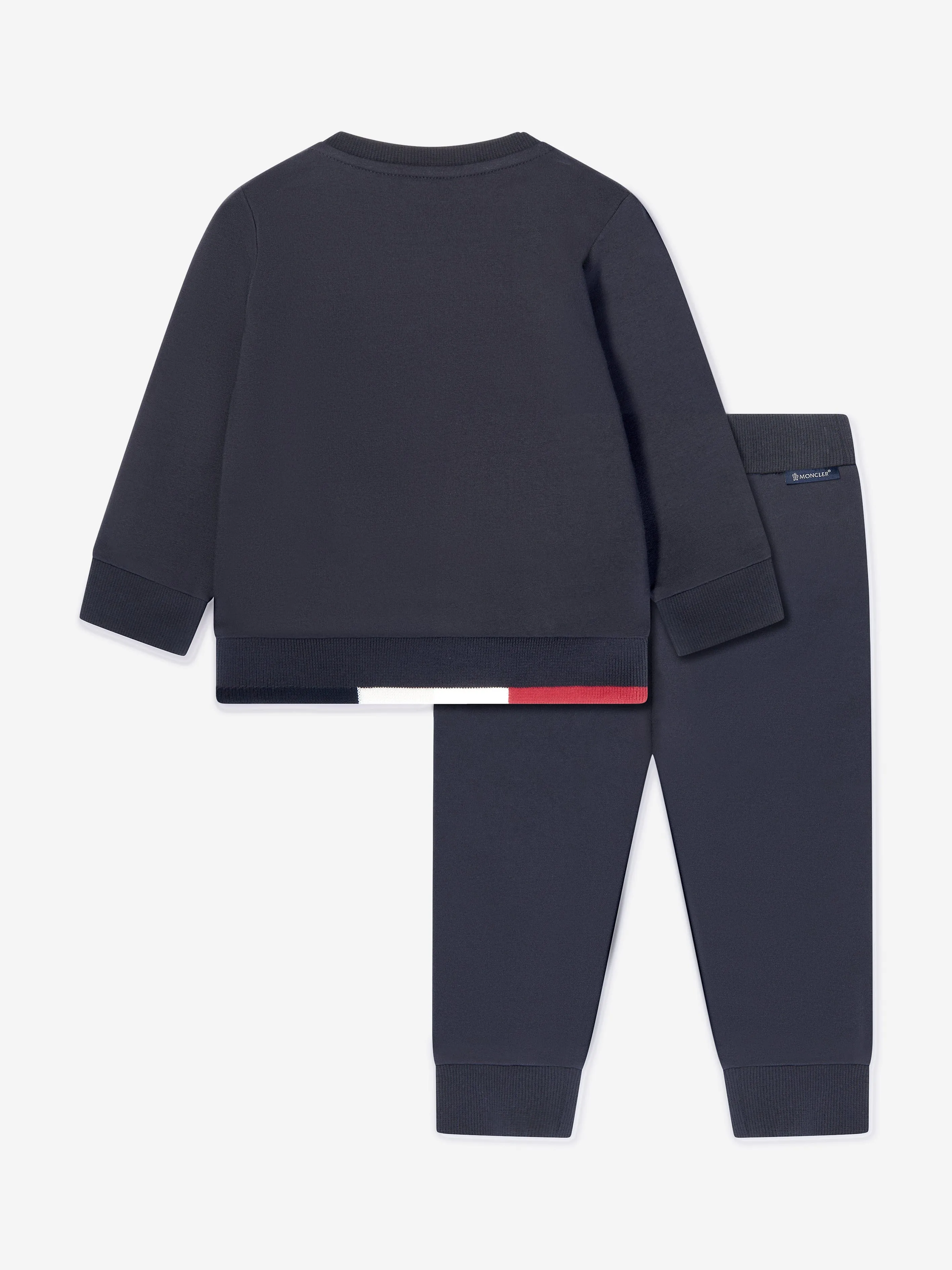 Moncler Enfant Baby Boys Logo-Trainingsanzug in Marineblau