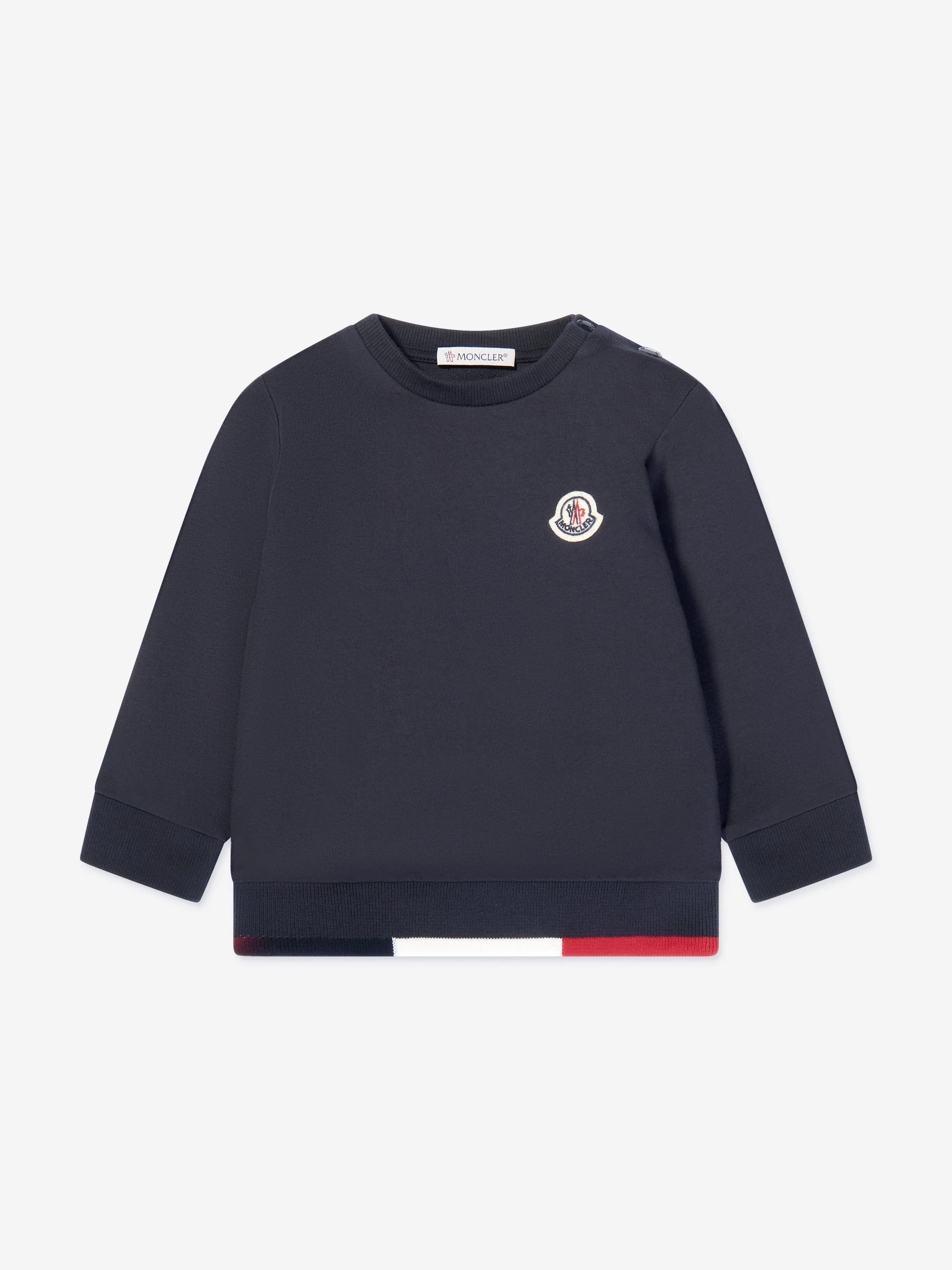 Moncler Enfant Baby Boys Logo-Trainingsanzug in Marineblau